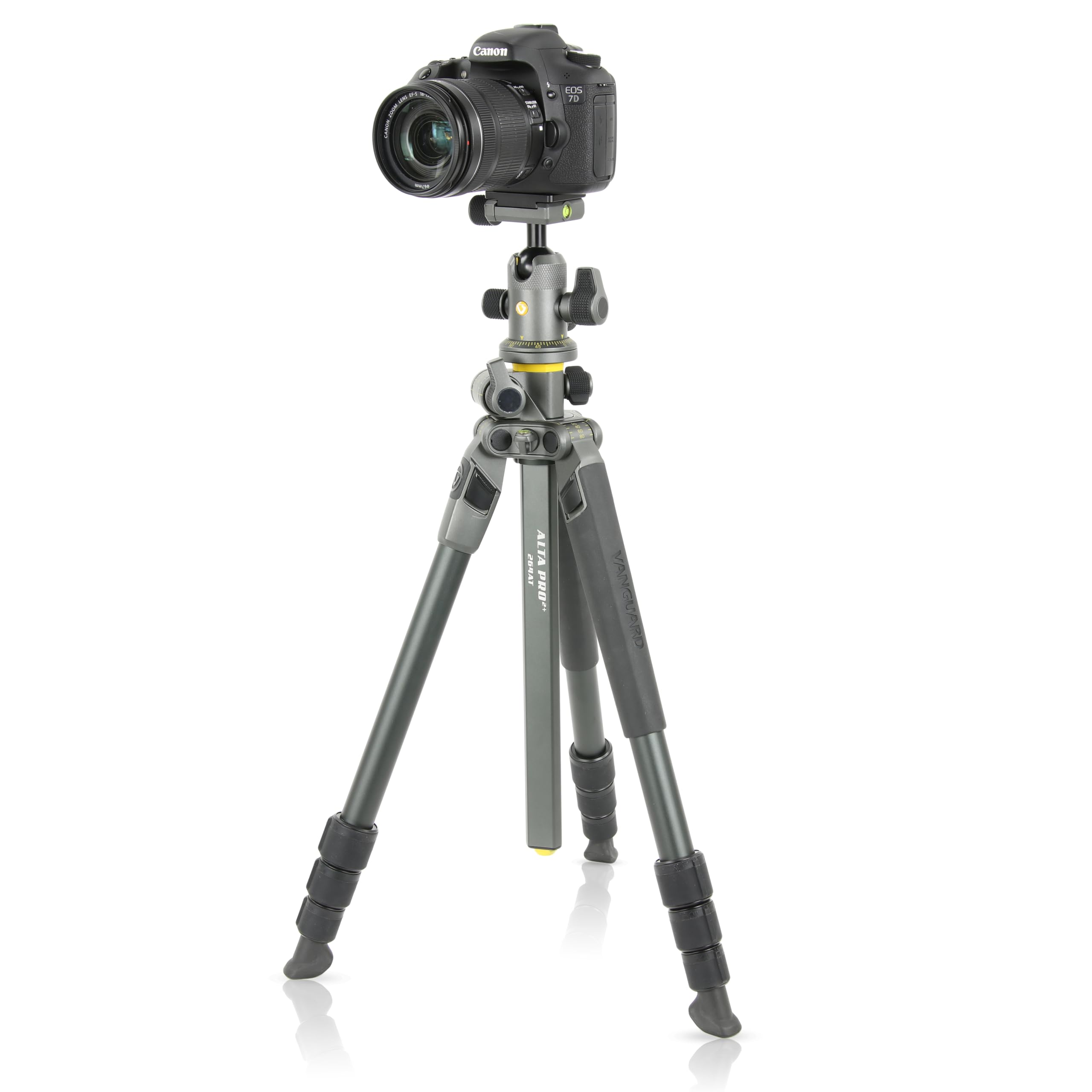 Vanguard Alta Pro 2+ 264Ab 4-Section Aluminum Tripod With Bh-100 Ball Head, Gray