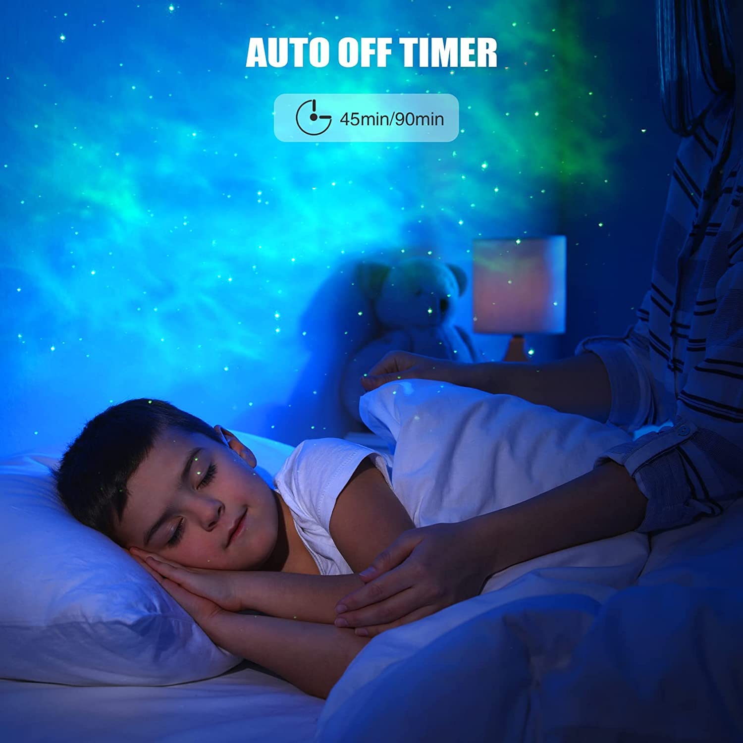 Sfour Astronaut Galaxy Projector Night Light，Lights For Bedroom,Kids Room Decor Aesthetic, Adjustable Head Angle, For Kids Adults Home Party Ceiling Decor，Christmas