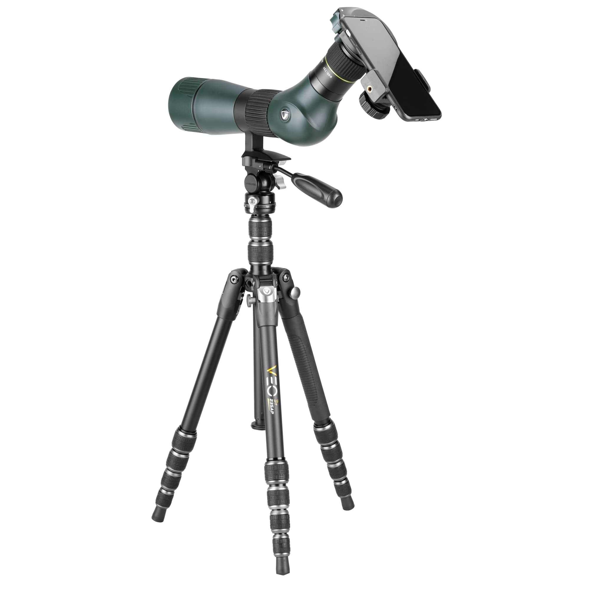 Vanguard Veo3T235Ap Compact Travel Tripod With Pan Head