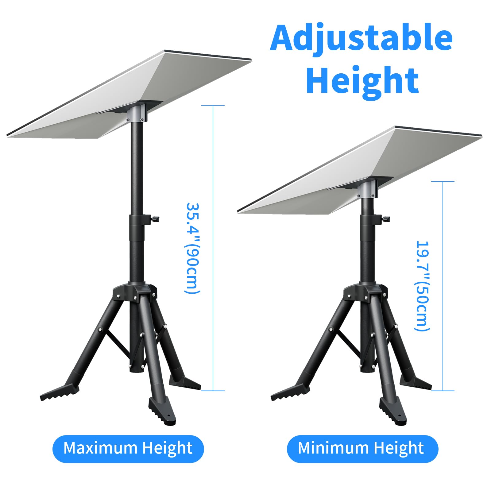 Szfzmz Starlink Gen 3 Tripod Stand With Starlink Pipe Adapter, Outdoor Portable Starlink Standard Kit, Easy To Install, Compatible With Starlink Gen 3 For Camping And Rv Travel
