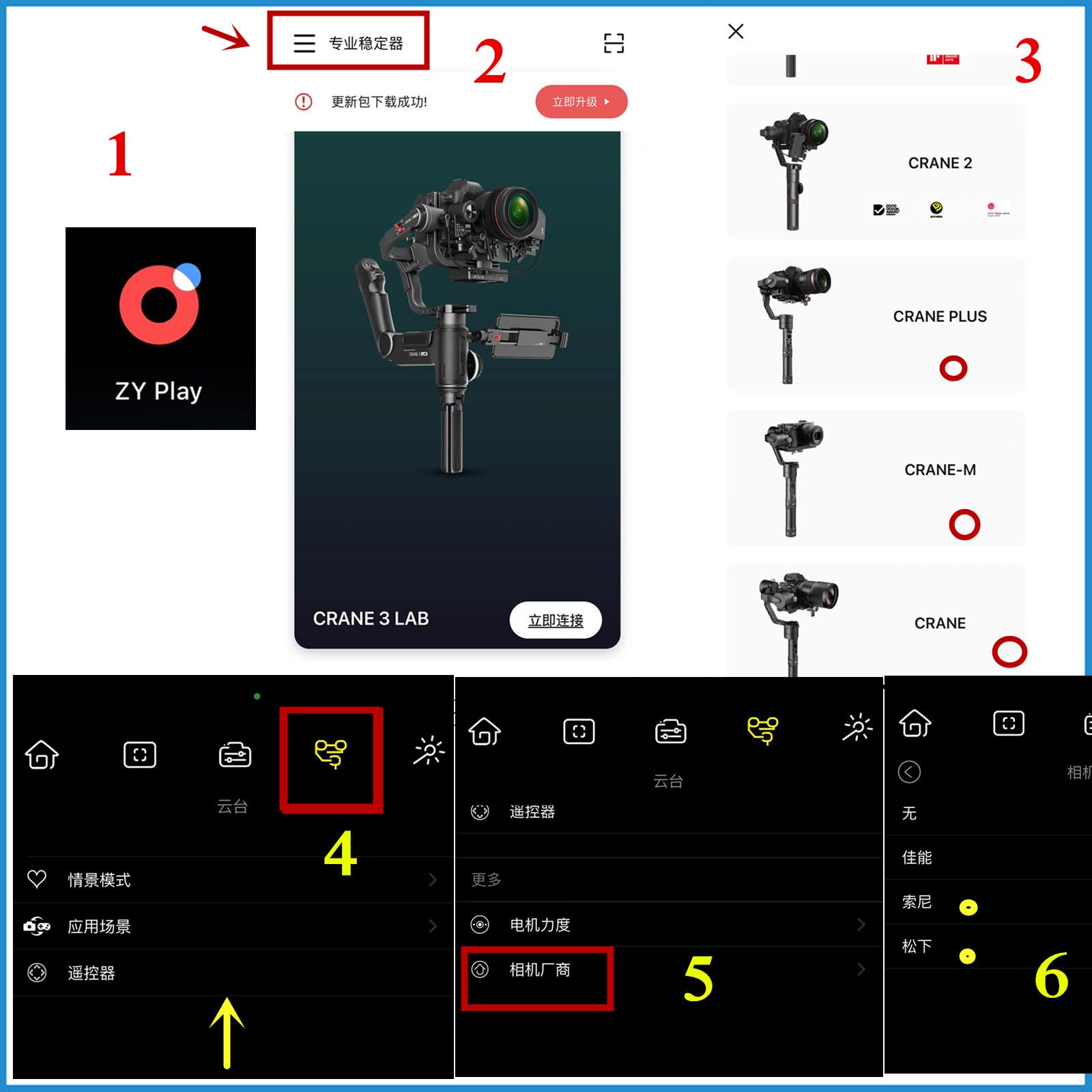 Dytdieyingtu For Panasonic For Zhiyun Cable Gh4 Gh5 Gh6 Gh7 G9 S5 S5Ii Shutter Cable Crane2 / Crane-M /Crane Plus/Crane Stabilizer Camera Release Cable Take Pictures And Record Videos (Micro Usb To Trrs2.5 )