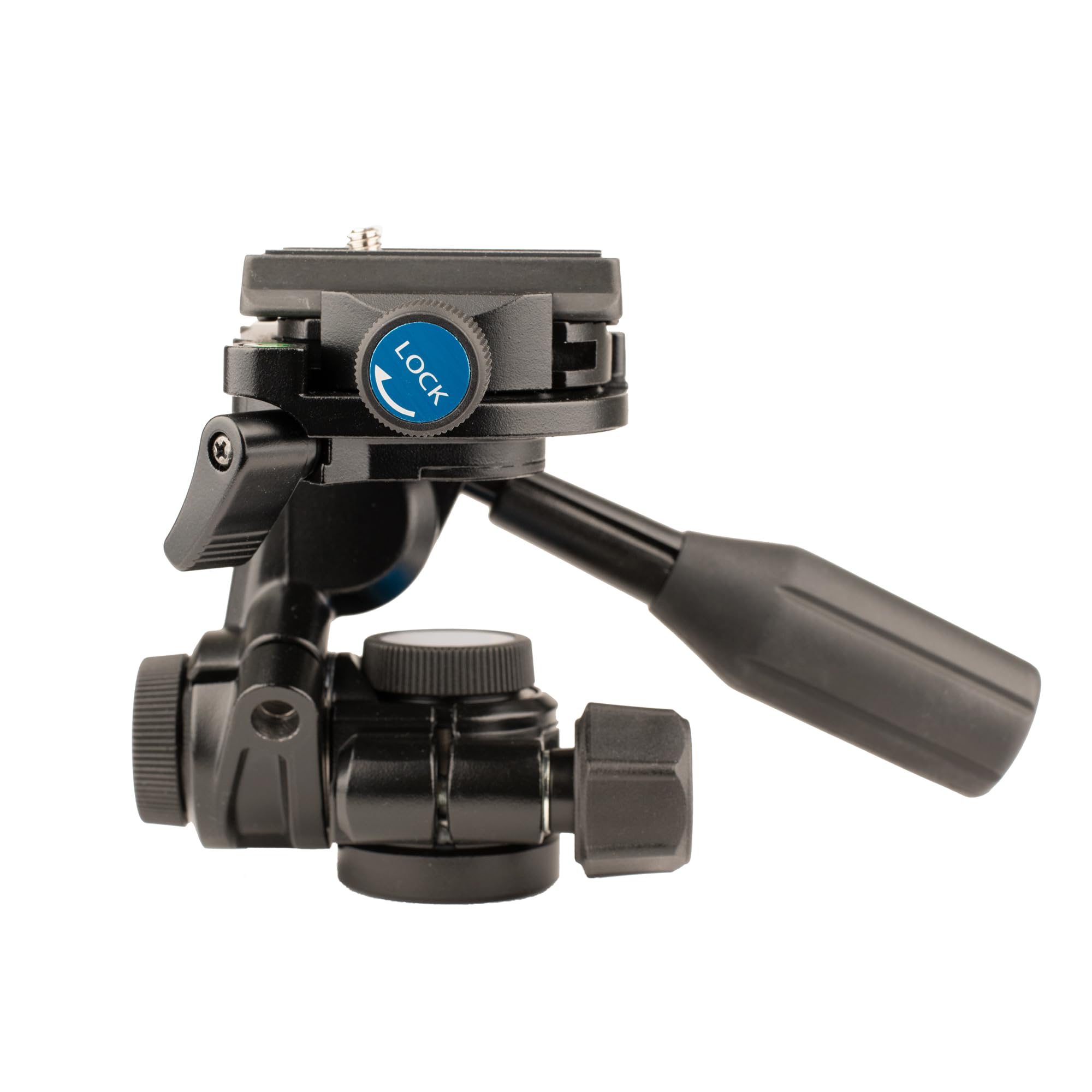 Slik Pro Al-523-3Wfc Aluminum Tripod Kit With Sh-747Fc 3-Way Pan Head W/Friction Control, Black