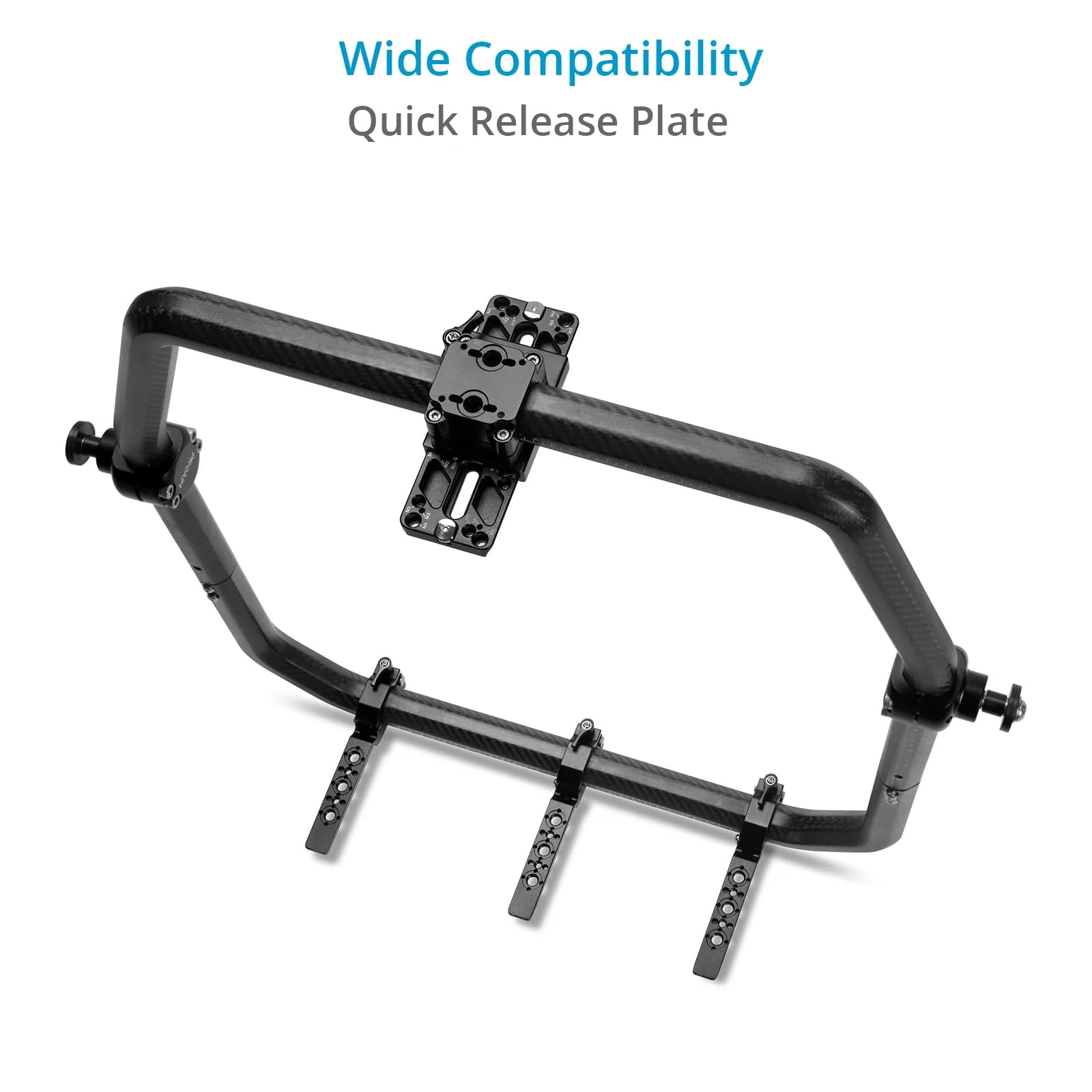 Proaim Cf Carbon Fiber Star Ring For Handheld Camera Gimbal Stabilizers & Body Support Rigs. Payload Up To 20Kg / 44Lb. (P-Strg-Cf)