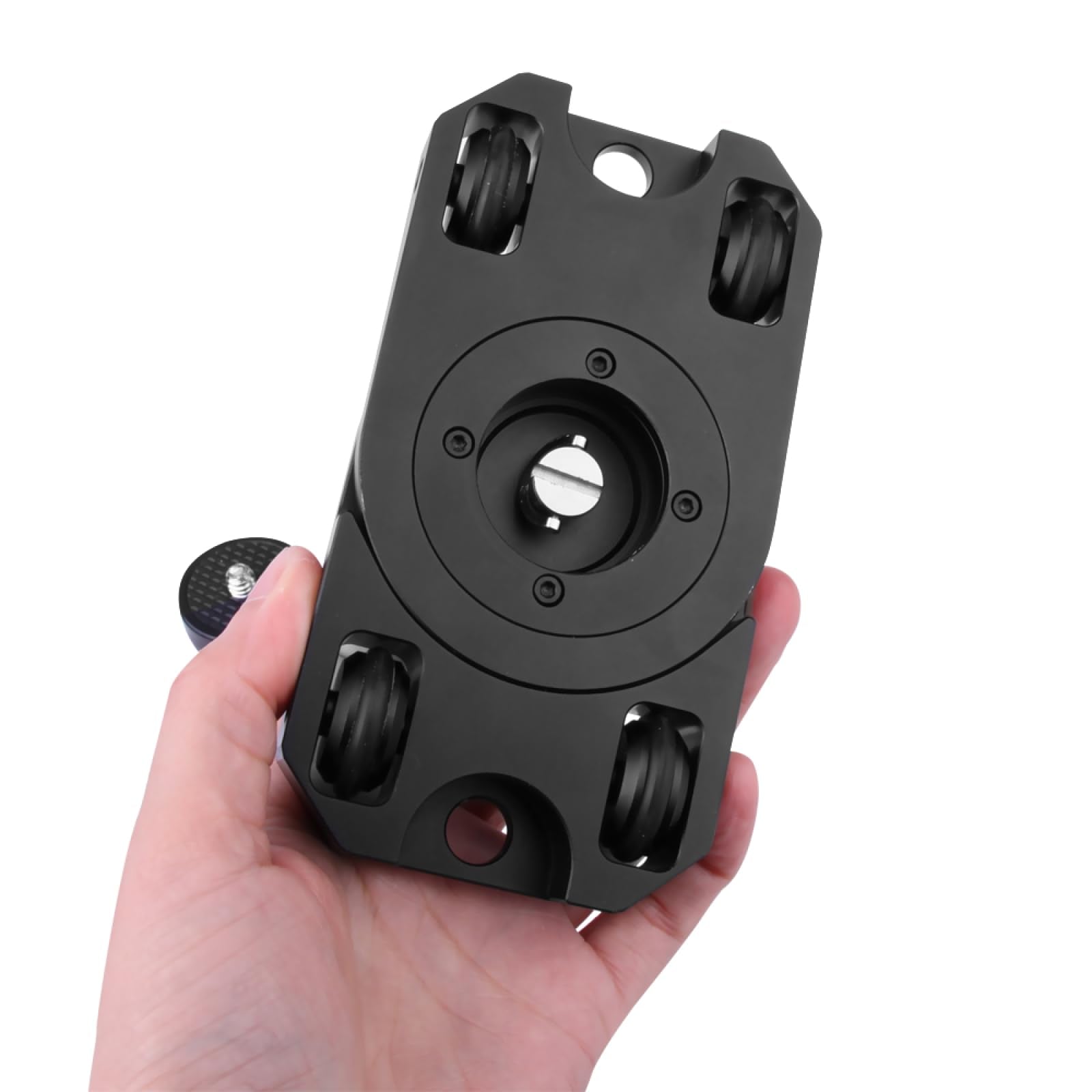 Moudoauer Cnc Camera Dolly Filming Stabilizer Mount Slider For Insta360 Camera