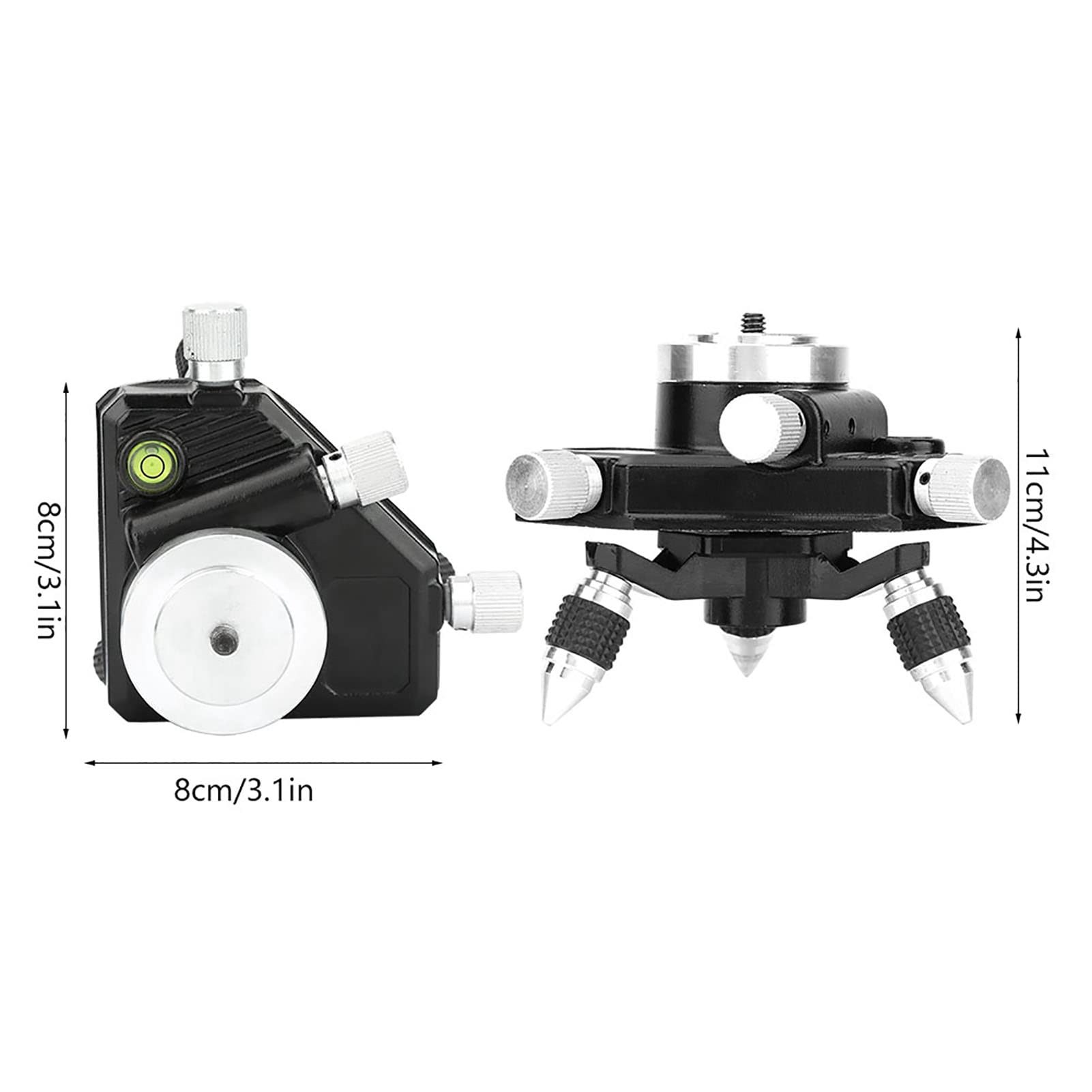 Yinhing Tripod, 360 Degree Standard Aluminum Alloy Tripod Stand Bracket With 5/8 Thread For