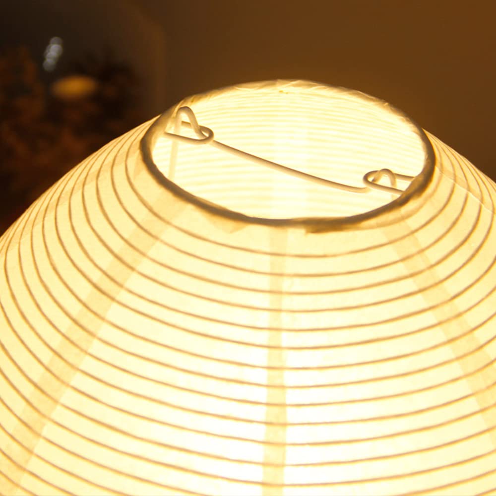 Archi Table Lamp, Standing Lamps With Rice Paper Shade For Bedroom, Livingroom (Ball)