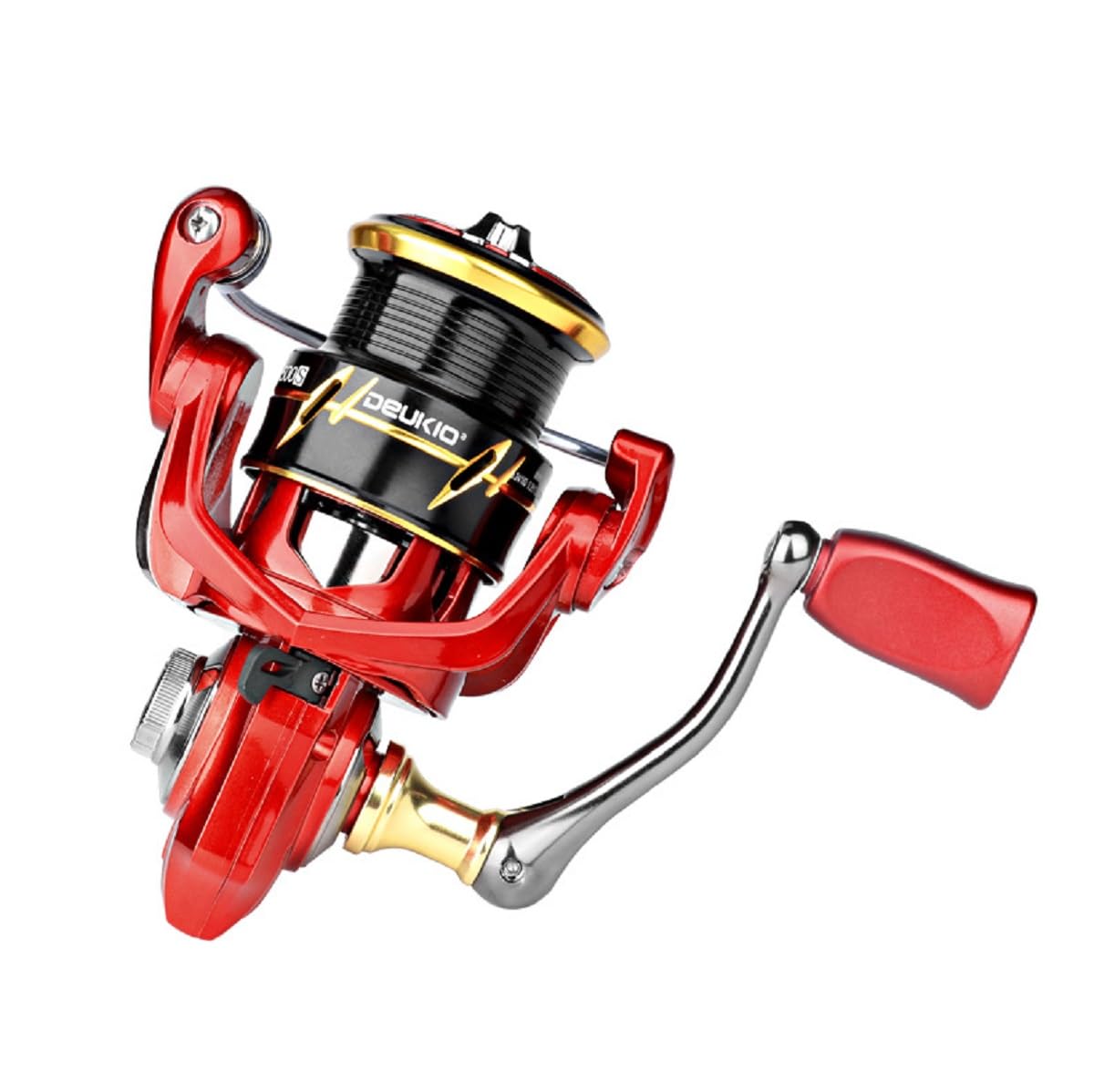 Ming Yang Fishing Reels 5 Bb 1 Rb Spinning Reel Front Drag Reel Gear Ratio 6.2 :1 Right Or Left Handed Interchangeable, Lightweight Conventional Reel
