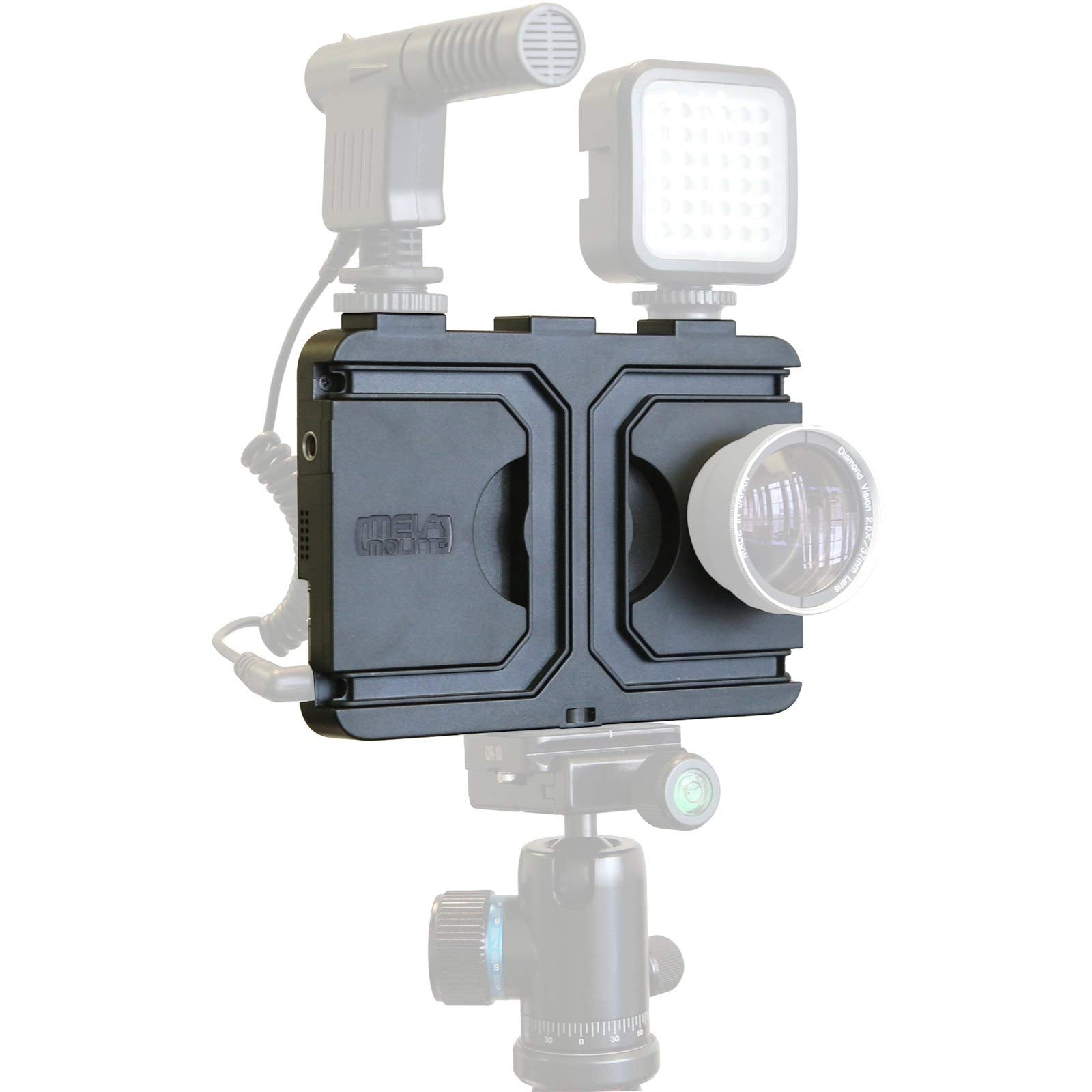 Mela Mount Melamount Mm-Iphone7Plus Video Stabilizer Pro Multimedia Rig For Apple Iphone 7 Plus & 8 Plus