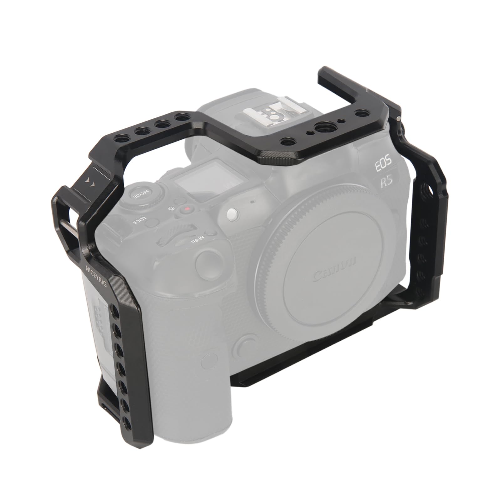 Niceyrig Cage For Canon Eos R5 Ii / R5 / R6 / R6 Ii And R5 C Mirrorless Cinema Camera, With Double Locking Points - 537