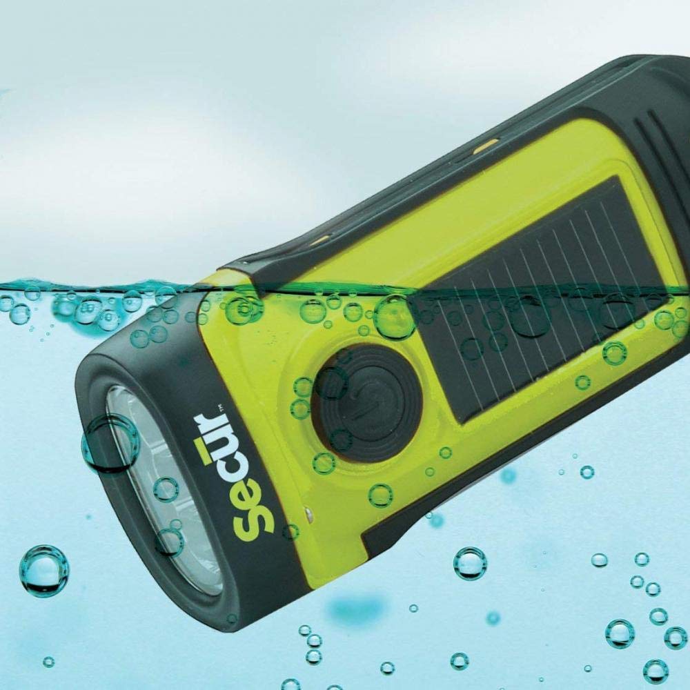 Secur 1 X Solar/Dynamo Led Flashlight