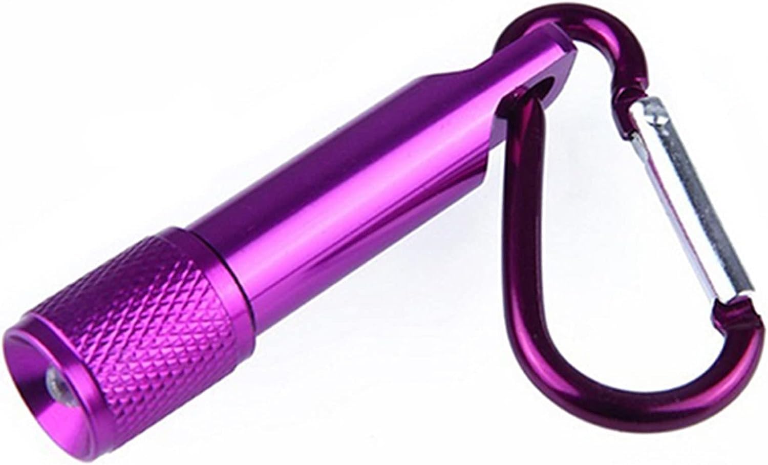 Jjlfresheners Purple Mini Bright Key Ring Portable Pocket Torch,Keychain Led Flashlight, For Edc, Night Reading, Camping, Power Outage, Emergency