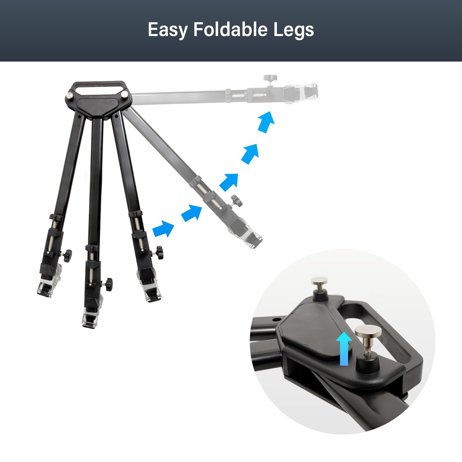 Ls Limo Studio Limostudio Limostudio (2 Pack) Heavy-Duty Adjustable Tripod Dolly Wheels For Smooth Camera Movement - Compatible With Various Dslrs, Agg3435