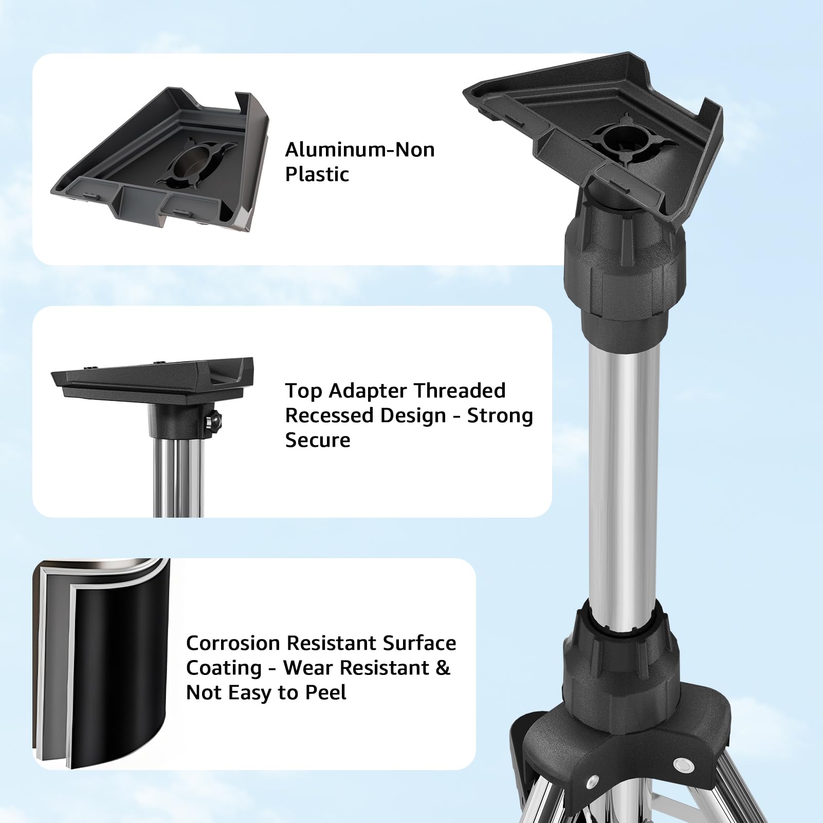 Oleaw Starlink Gen 3 Mini Tripod，Outdoor Portable Starlink Mounting Kit，Compatible With Starlink Mini Gen 3