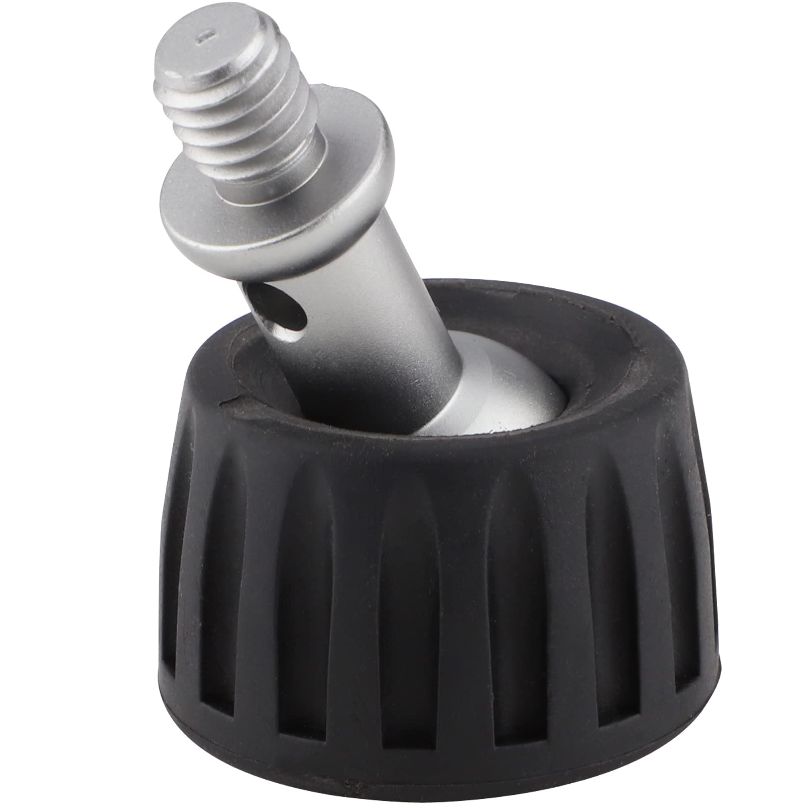 Leftfoto Tripod Rubber Feet With 3/8" Screw,Universal Anti-Slip Thread Big Tripod Feet For 3/8" Screw Holes Tripod(3Pcs)