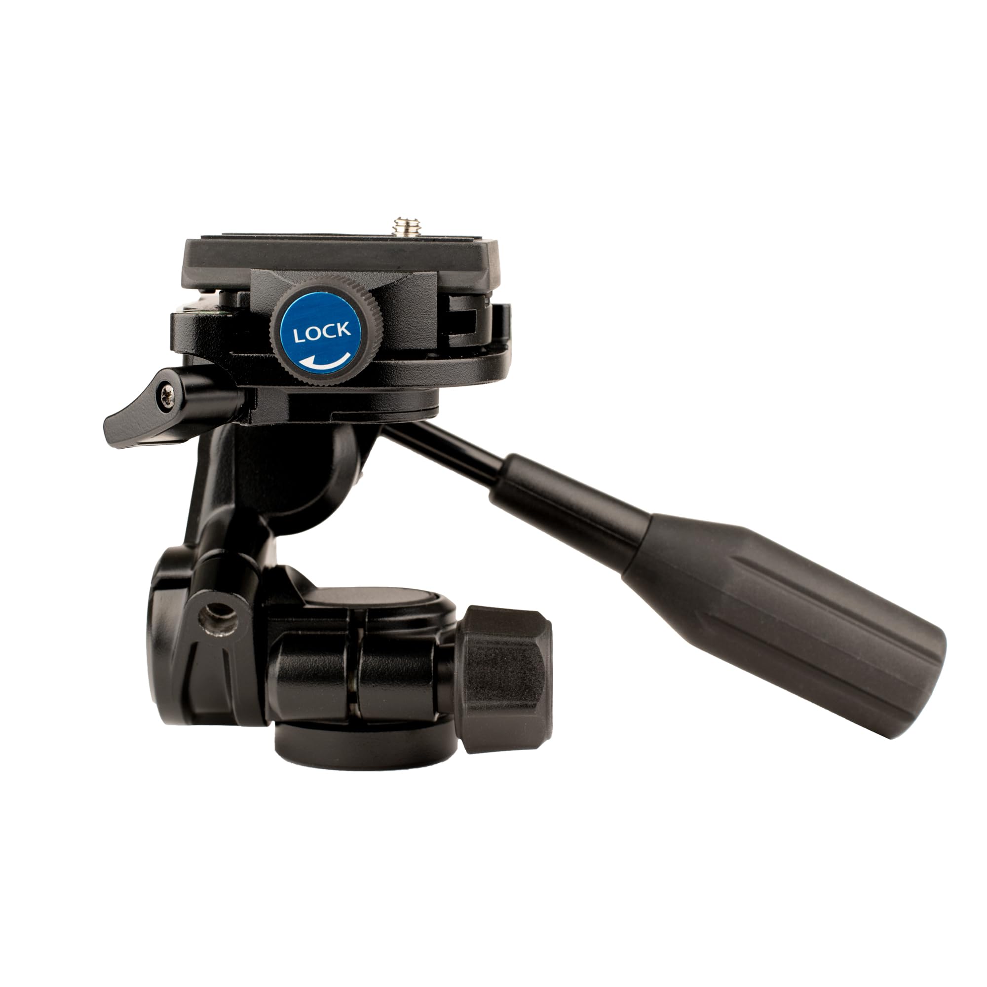 Slik Pro Al-523-3W Aluminum Tripod Kit With Sh-747 3-Way Pan Head, Black (613-375)