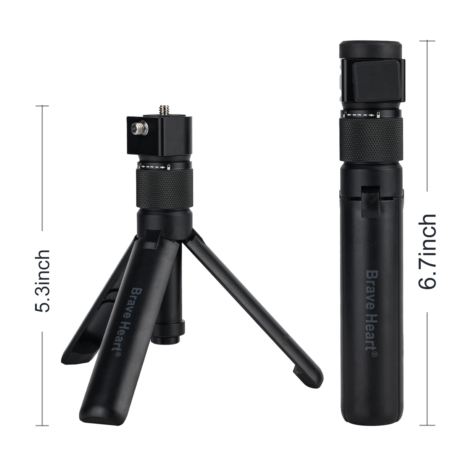 Jenshepoe Bullet Time Handle Tripod Multi-Functional Tabletop Fold Tripod For Insta360 X4 Insta 360 X3,One Rs,Go 2,One X2,One R,One X And Gopro Pro Hero 11 10 9 5 4 3 Sport Camera Accessories（Black）