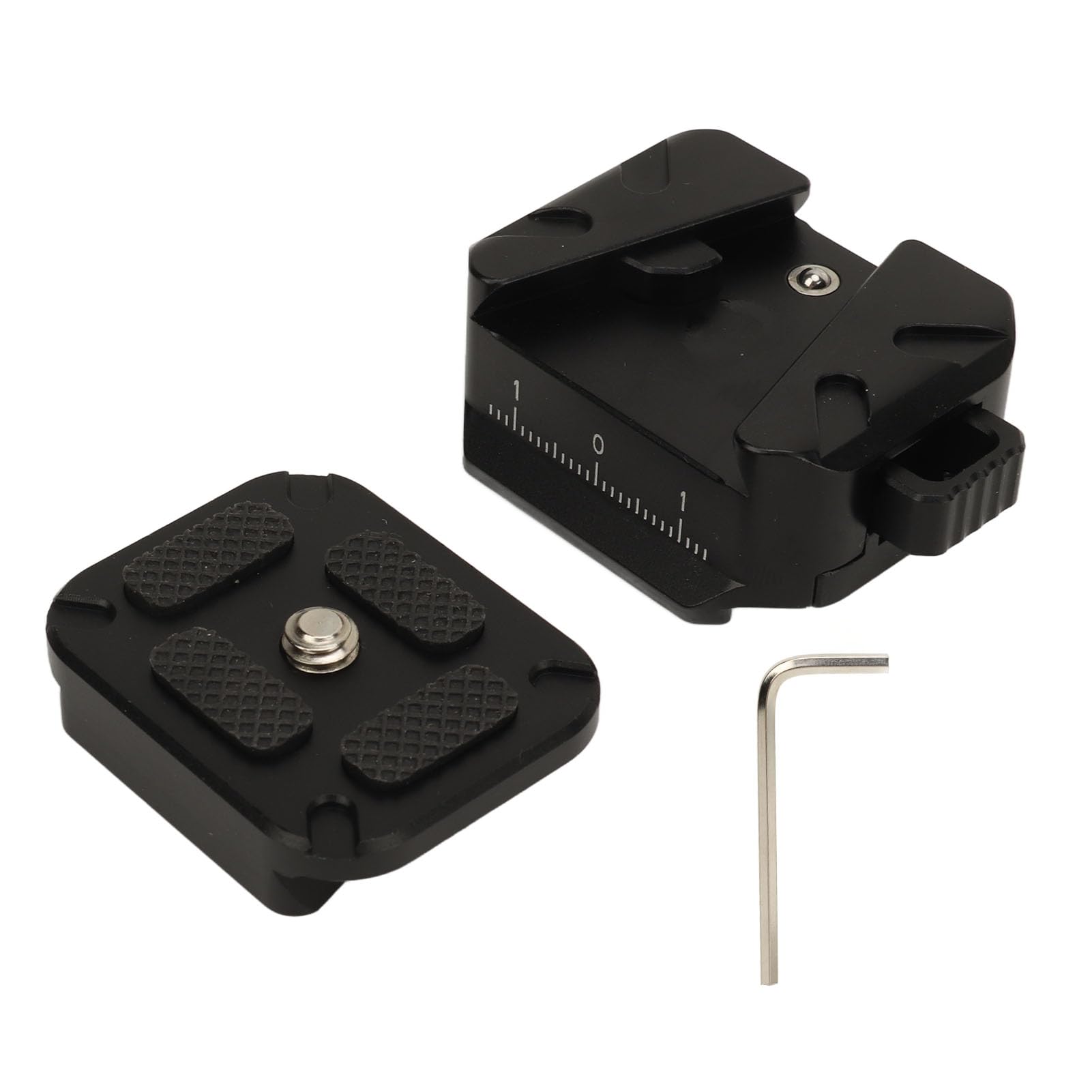 Ciciglow Quick Release Plate For Dji S Rs2 Rs3 R3 Rsc2 Stabilizers, Expandable Compatibility, Secure Connection For Tripod Stabilizer