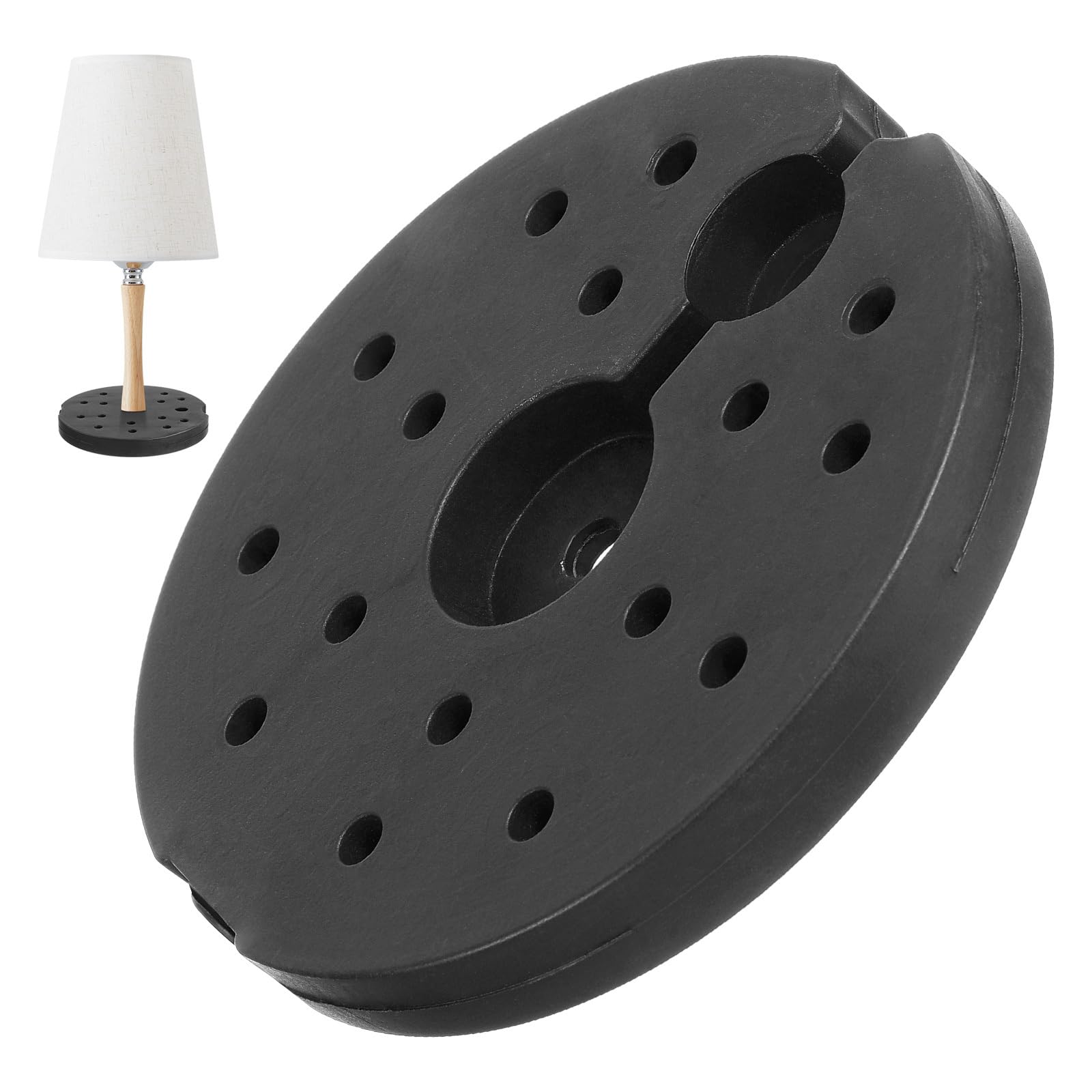 Stobaza Table Lamp Base, Weight Lamp Base Block Loader For Desktop Floor Lamp, Stand Accessory For Bedroom Living Room Home Office