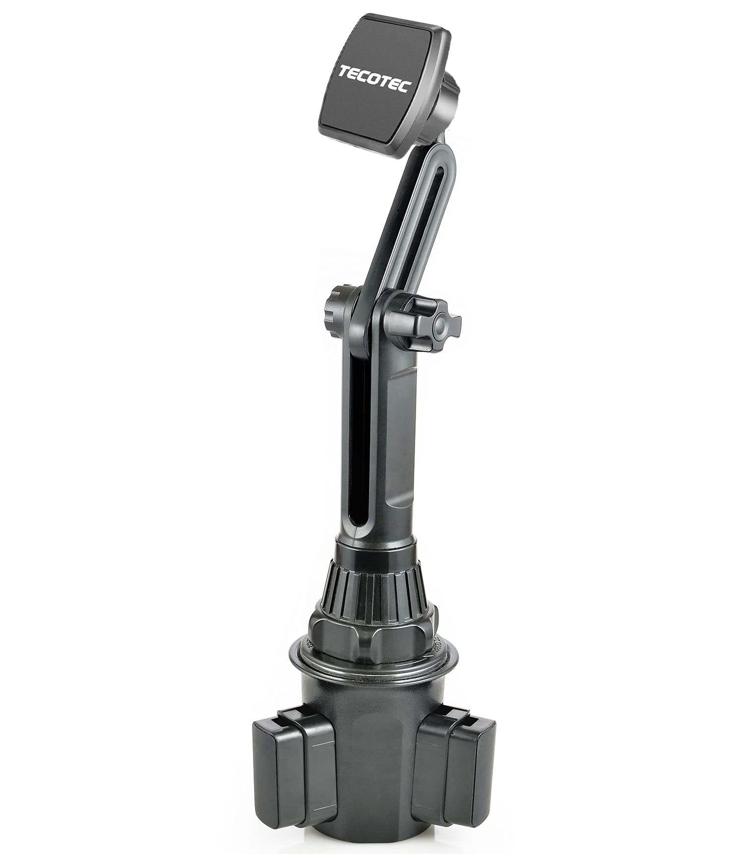 Tecotec 2X Powered Magnetic Cup Holder Phone Mount,  Ultra Strong X8 N50 Magnets Car Phone Mount Holder Compatible With All Cell Phones/Ipads/Tablets & More