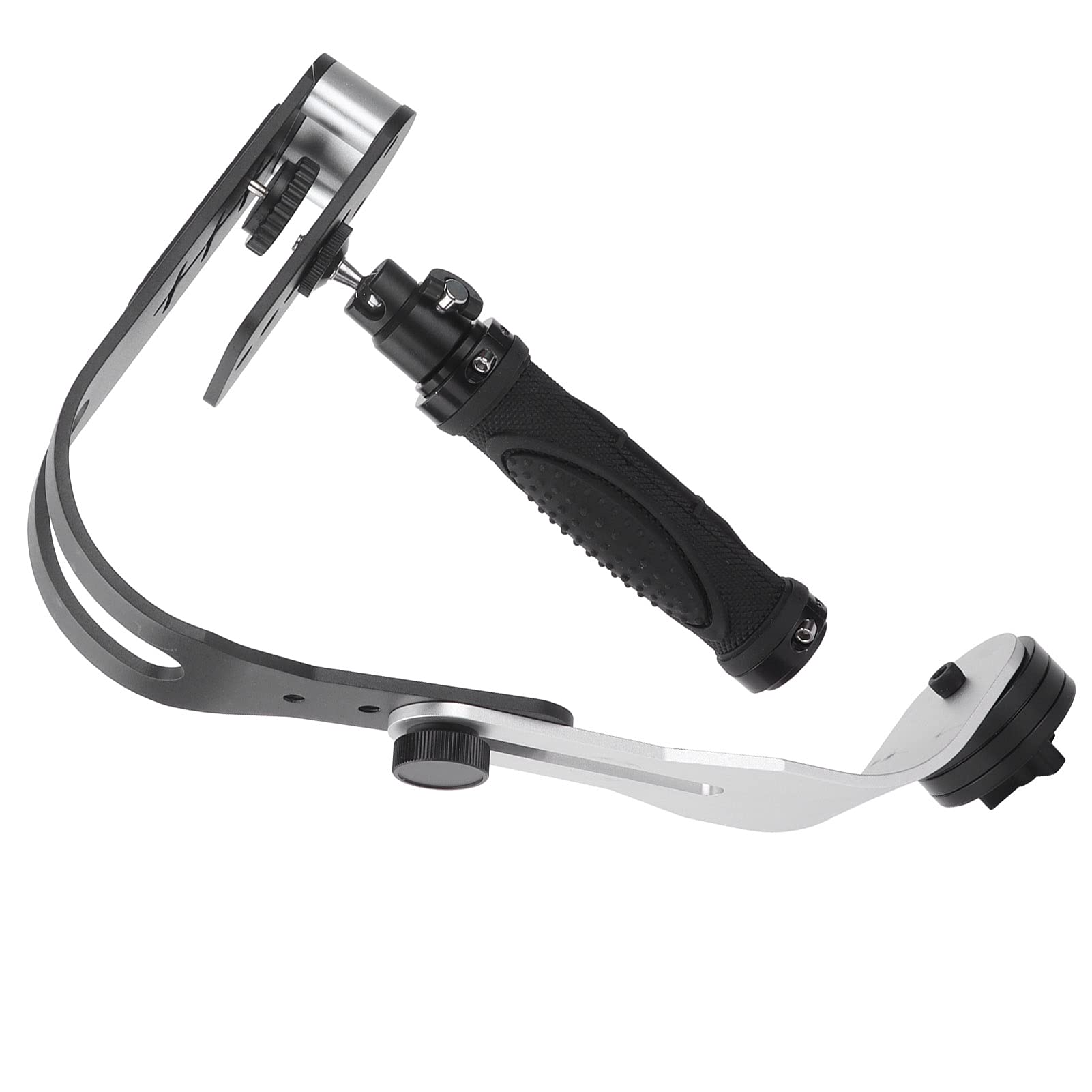 Luckdano Dslr Camera Stabilizer, Lightweight Arcshaped Aluminum Alloy Stabilizer For Highquality Camcorders And Digital Slr Cameras