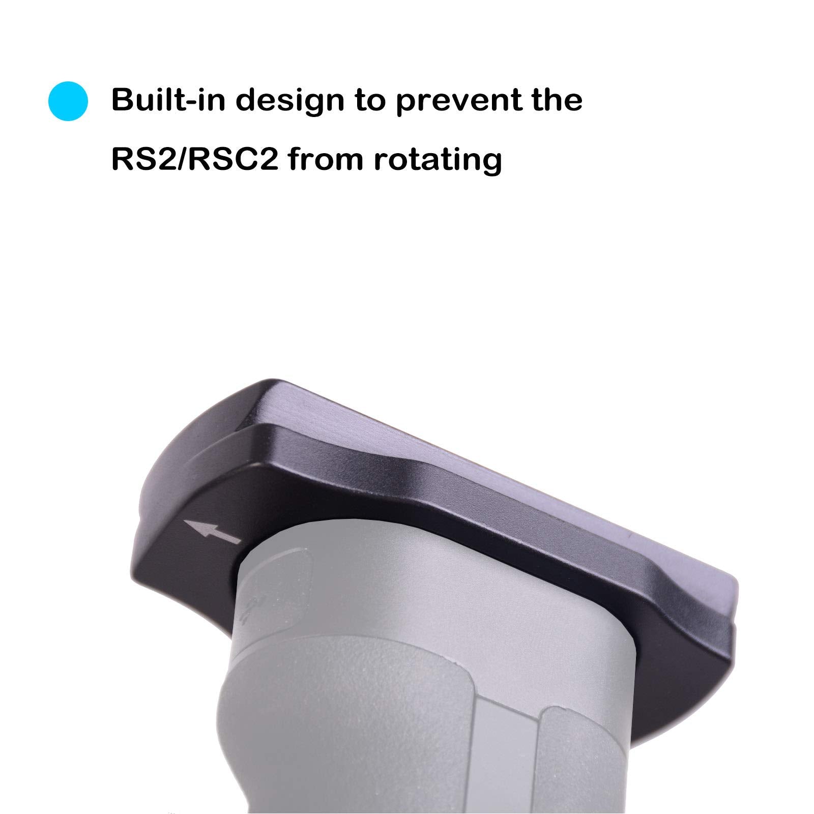 Df Digitalfoto Dual Handle Ring For Dji Rs 2 / Rsc 2 Gimbal,Magic X Handheld Ring Accessories Compatiable With Dji Ronin S/Sc Moza Air 2 Camera Gimbal