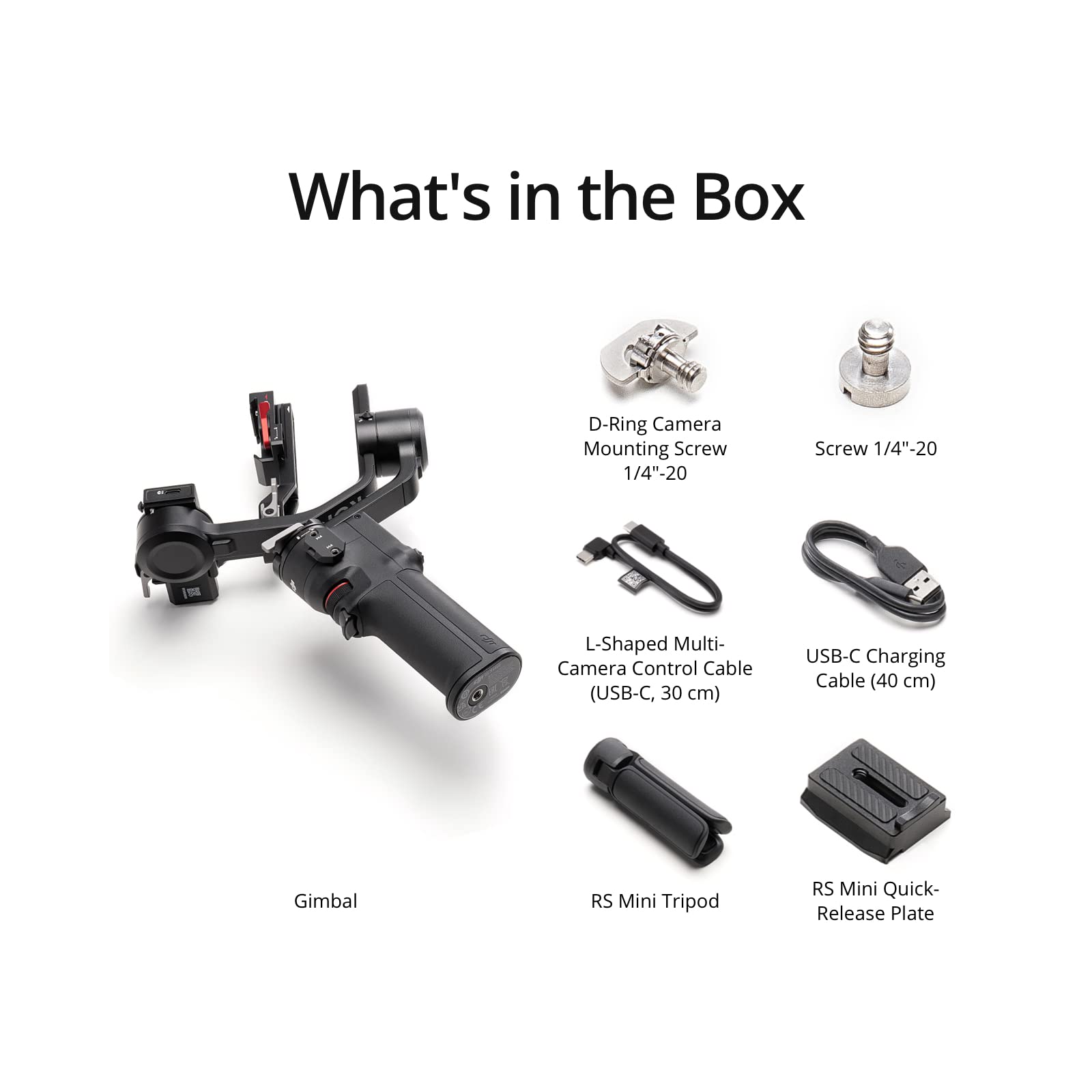 Dji Rs 3 Mini, 3-Axis Gimbal Stabilizer For Cameras Canon/Sony/Panasonic/Nikon/Fujifilm, 2 Kg (4.4 Lbs) Tested Payload, Camera Stabilizer, Camera Gimbal With Native Vertical Shooting