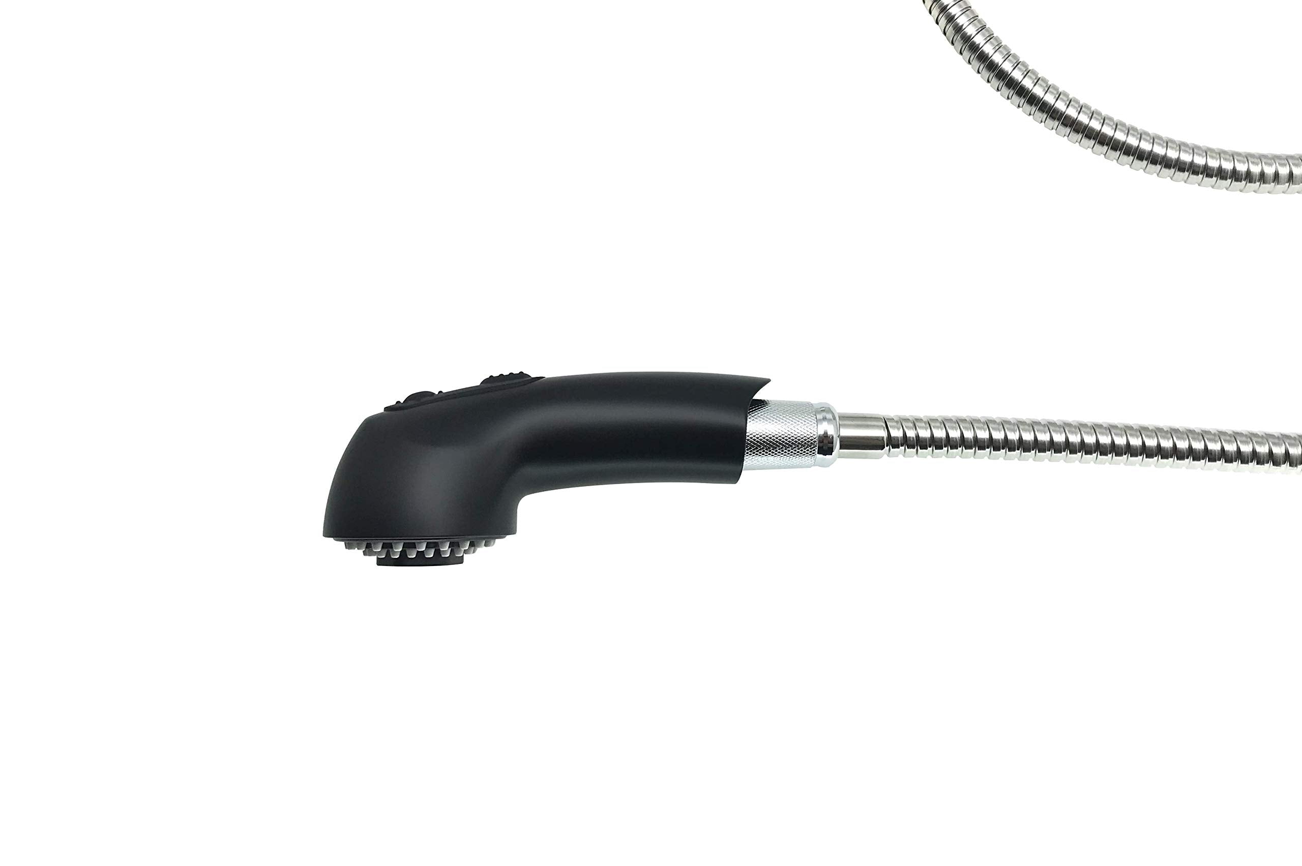 Awelife Pull-Out Spray Wand Fits Grohe Pull Out Faucets, Compatible With Grohe Part 46298K00/46312Kh0, Matte Black, Easy Install With O-Rings, Saves 70% Vs Oem