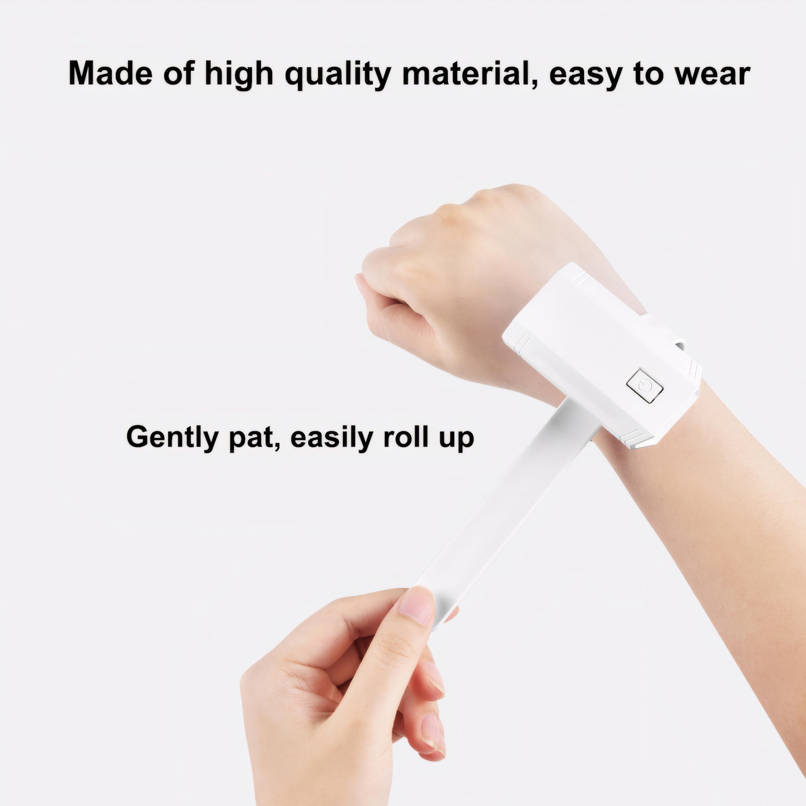 Omeet Led Wrist Flashlight, 3 Color Temperatures, 360 Degree Adjustable, Suitable For Nighttime Cycling, Running, Fishing, And Reading