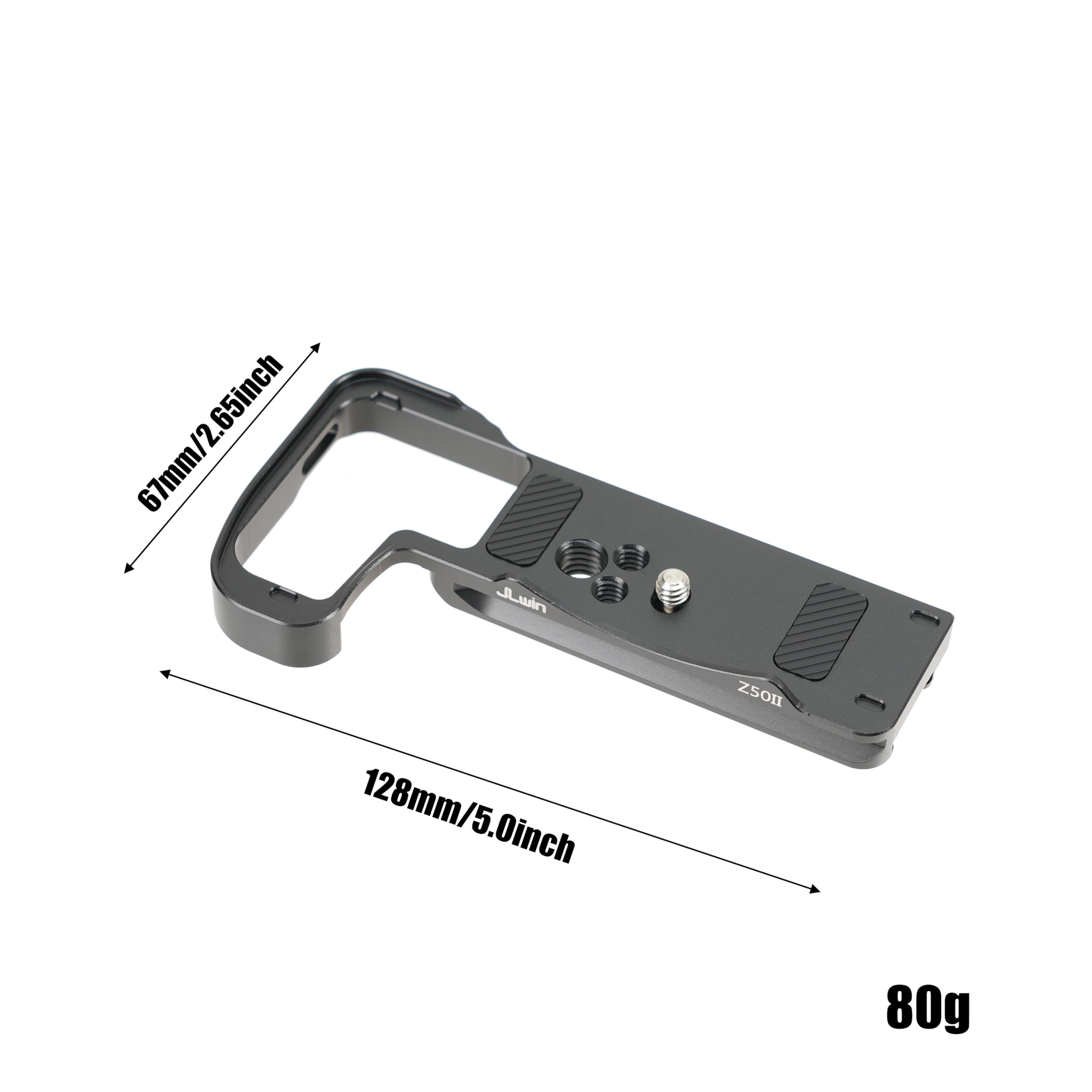 Hersmay Z50 Ii Quick Release Baseplate Plate For Nikon Z50 Mark Ii Mirrorless Camera Compatible With Arca-Swiss Standard Tripod, Fit For Dji Ronin Rs 2 / Rs 3 / Rs 3 Pro/Rs 4 / Rs 4 Pro Gimbal