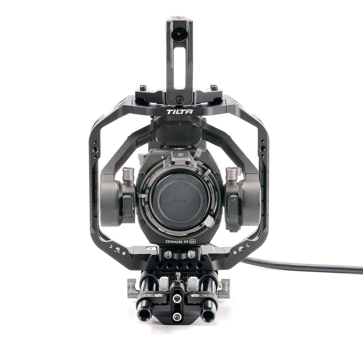 Tilta Full Camera Cage Compatible With Dji Ronin 4D Flex  Basic Kit  Black  Es-T09-A