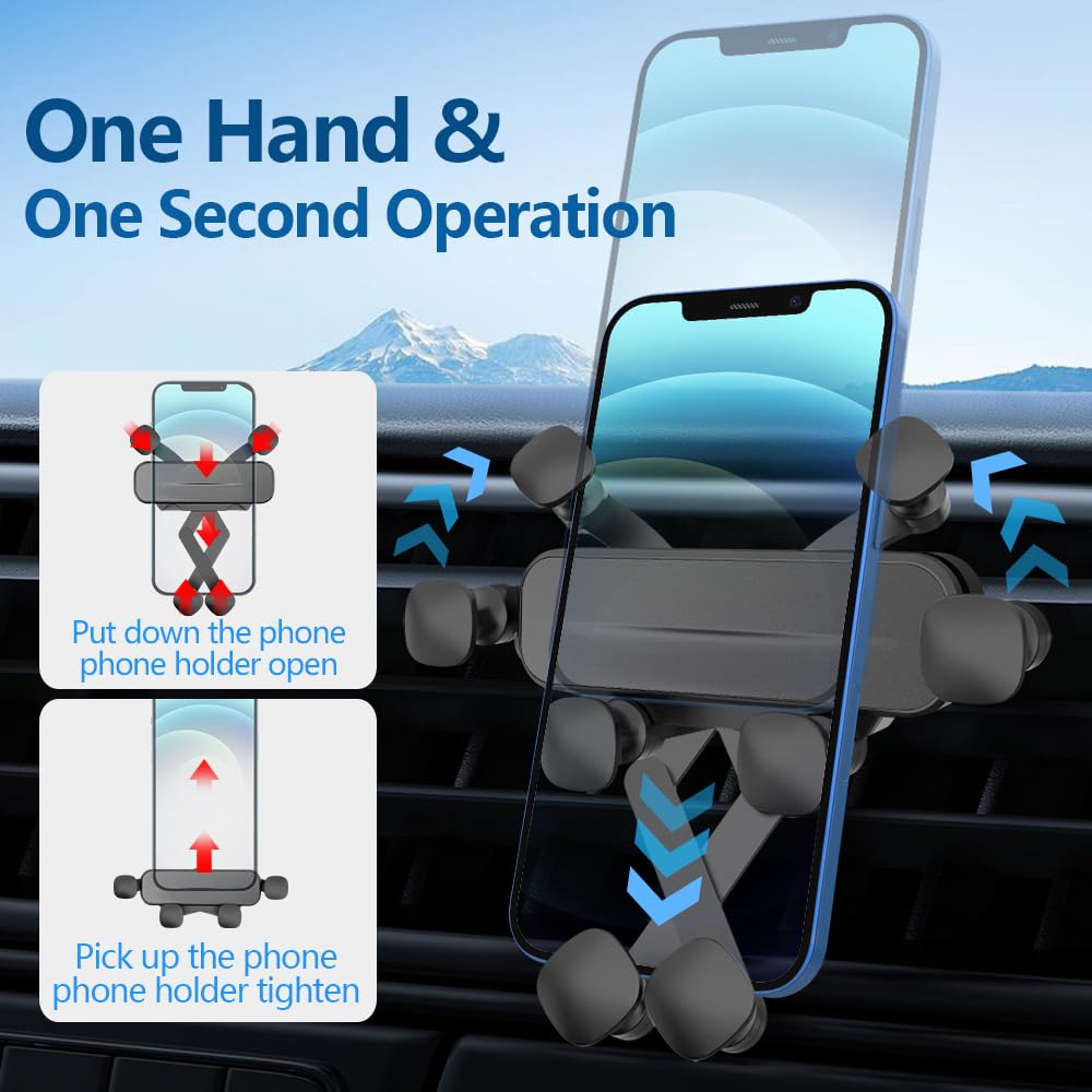 Lunqin Car Phone Holder For Toyota Tundra -,Toyota Sequoia    Auto Accessories Navigation Screen Bracket Interior Decoration Mobile Cell Phone Mount
