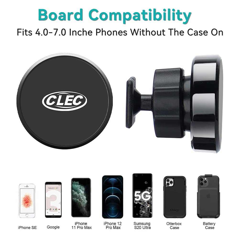 Zchan Car Phone Holder Fit For Honda Civic,Air Vent Phone Mount Fit For Civic 2016-,Custom Fit Magnetic Phone Holder Compatible For All Phones