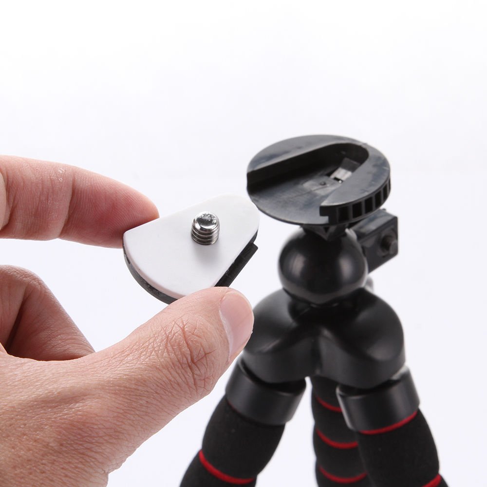 Focusfoto Octopus Flexible Portable Tripod Stand 1/4'' Screw Mounting For Camera Digital Dv Action Camera Dslr Medium Size