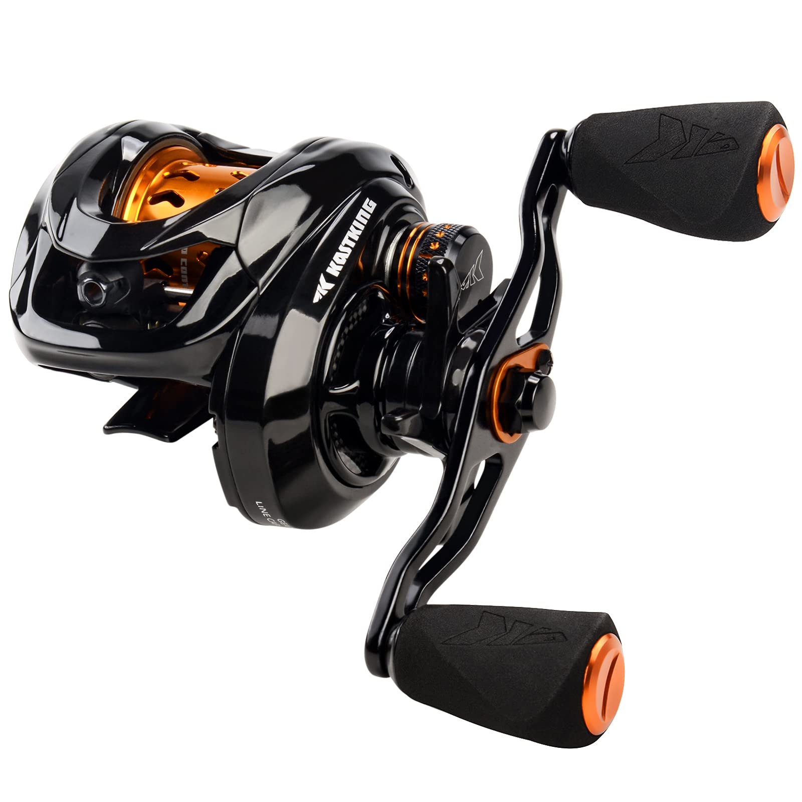 Kastking Zephyr Baitcasting Reels Bfs Fishing Reel, Drag Clicker Version,Left Hand, Kestrel Bait Finesse Casting Rod 2 Pc 5'9" Fl