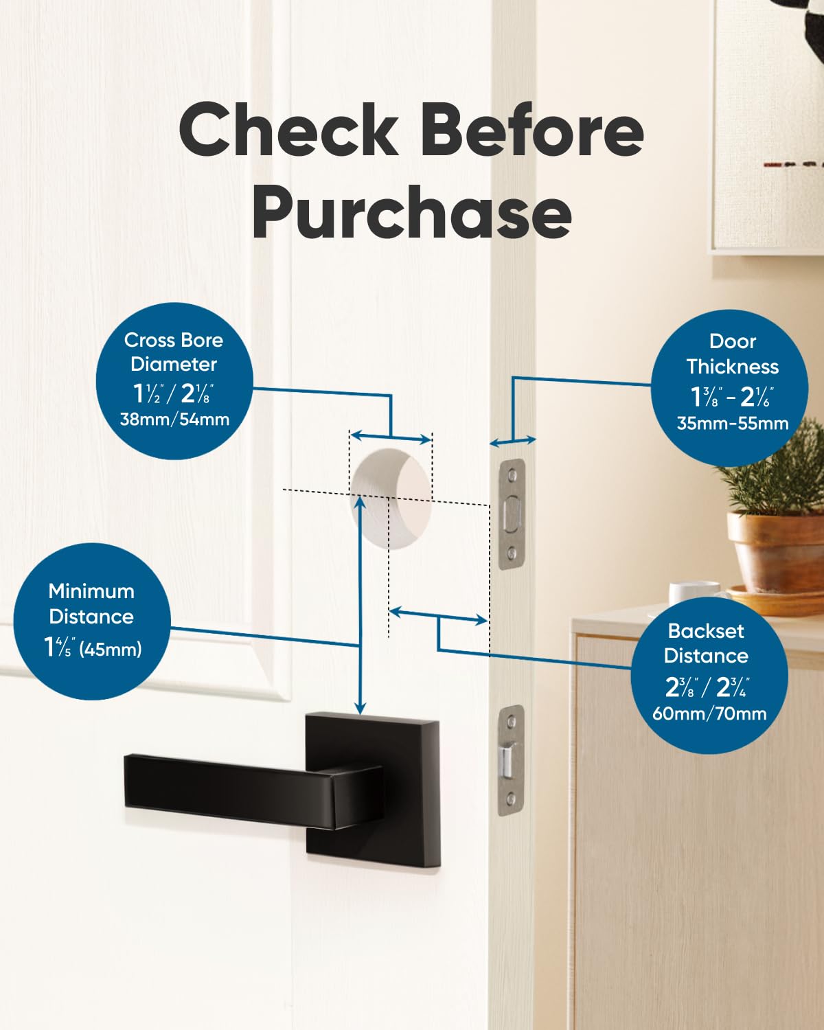 Eufy Security Eufy Smart Lock E31, Fingerprint Keyless Entry Door Lock With Apple Home Ecosystem, For Front Door Or Back, Supports Matter, Apple Home, Alexa, Google, 10000Mah Battery, Auto Lock