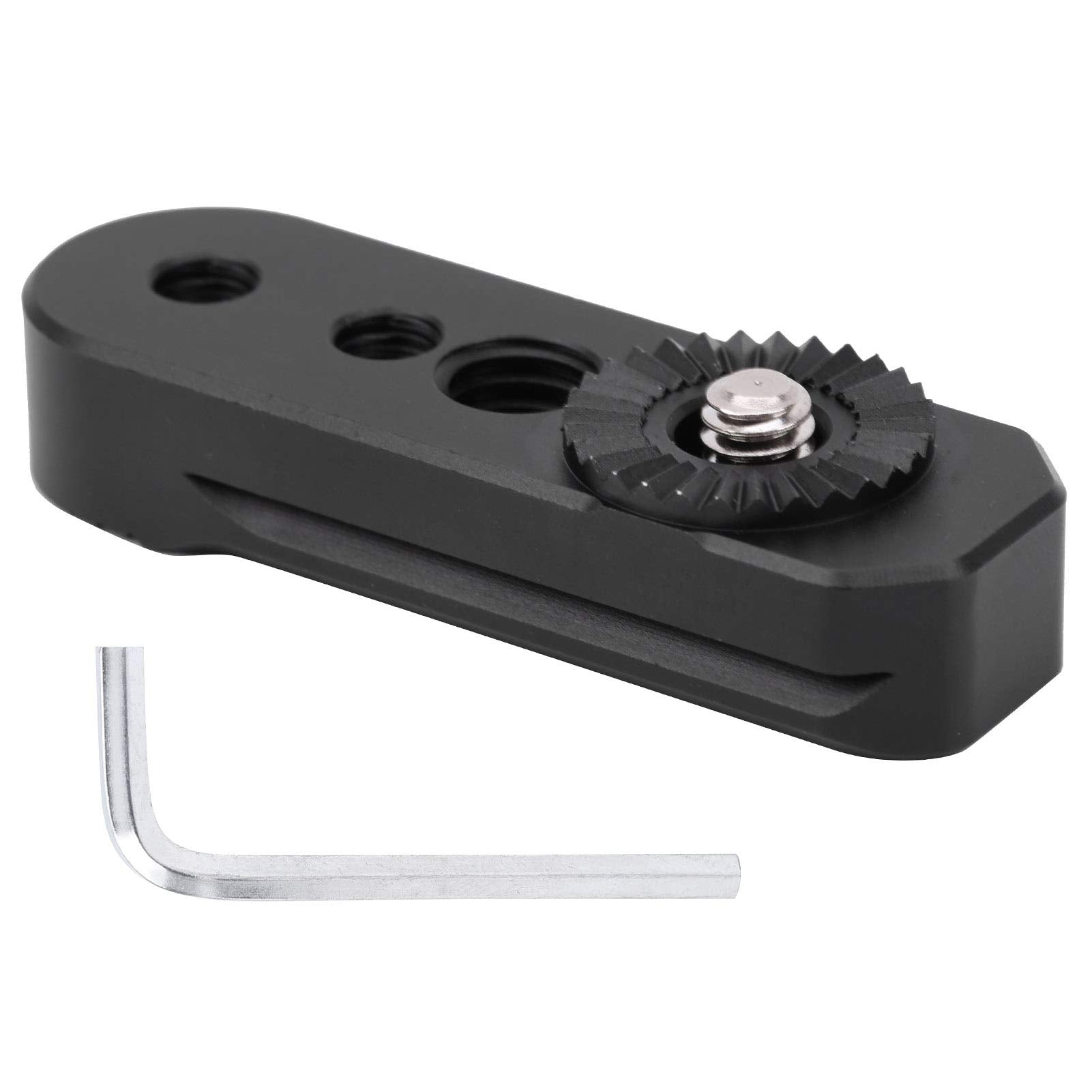 Jtlb Alloy Expansion Plate Gear Adapter Board For Camera Stabilizer, Suitable For Zhiyun Weebill S, Black