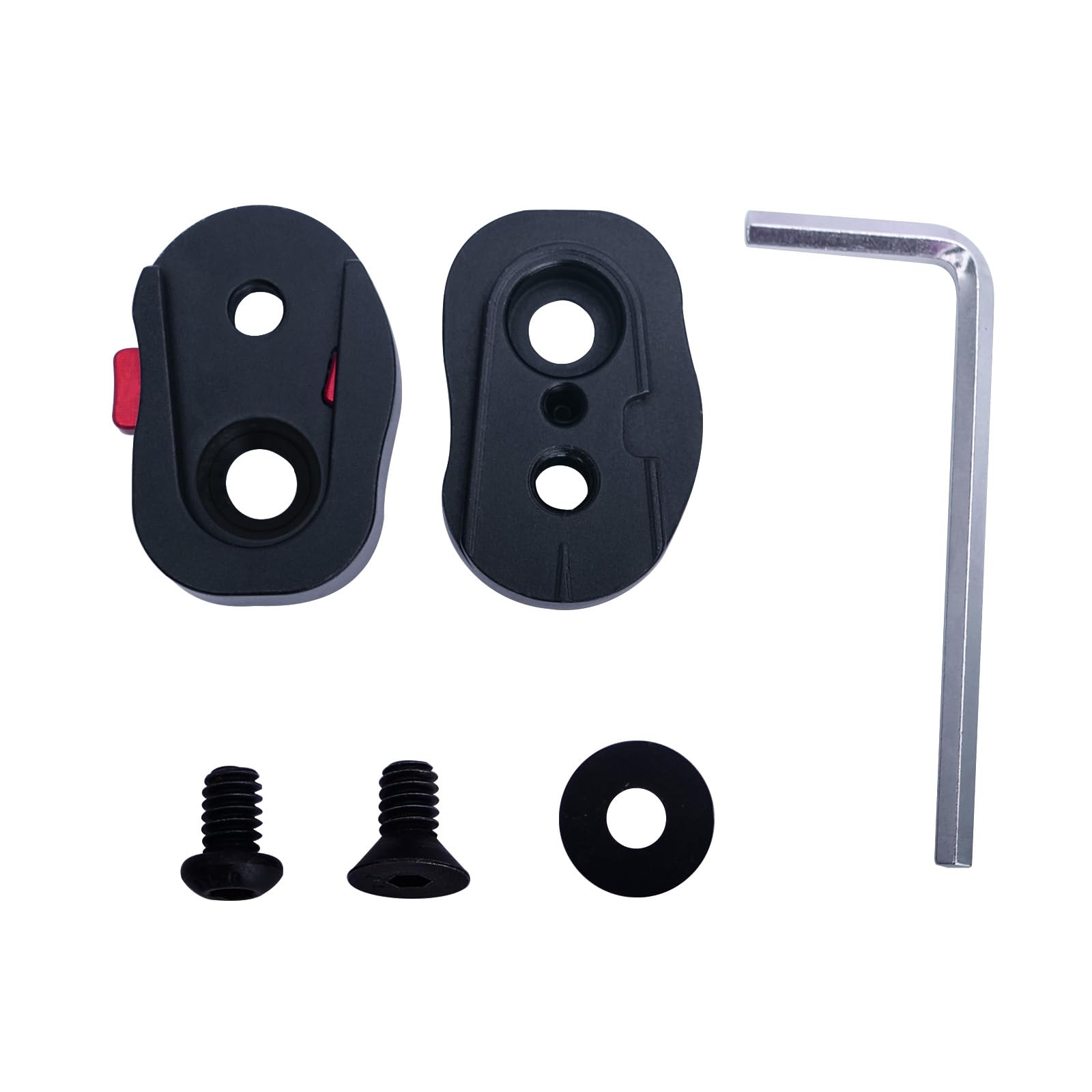 Andycine Quick Release Plate Fit For Camera Video Monitor,Magic Arm,Led Flash Light With 1/4 Inch Screw Threaded Holes