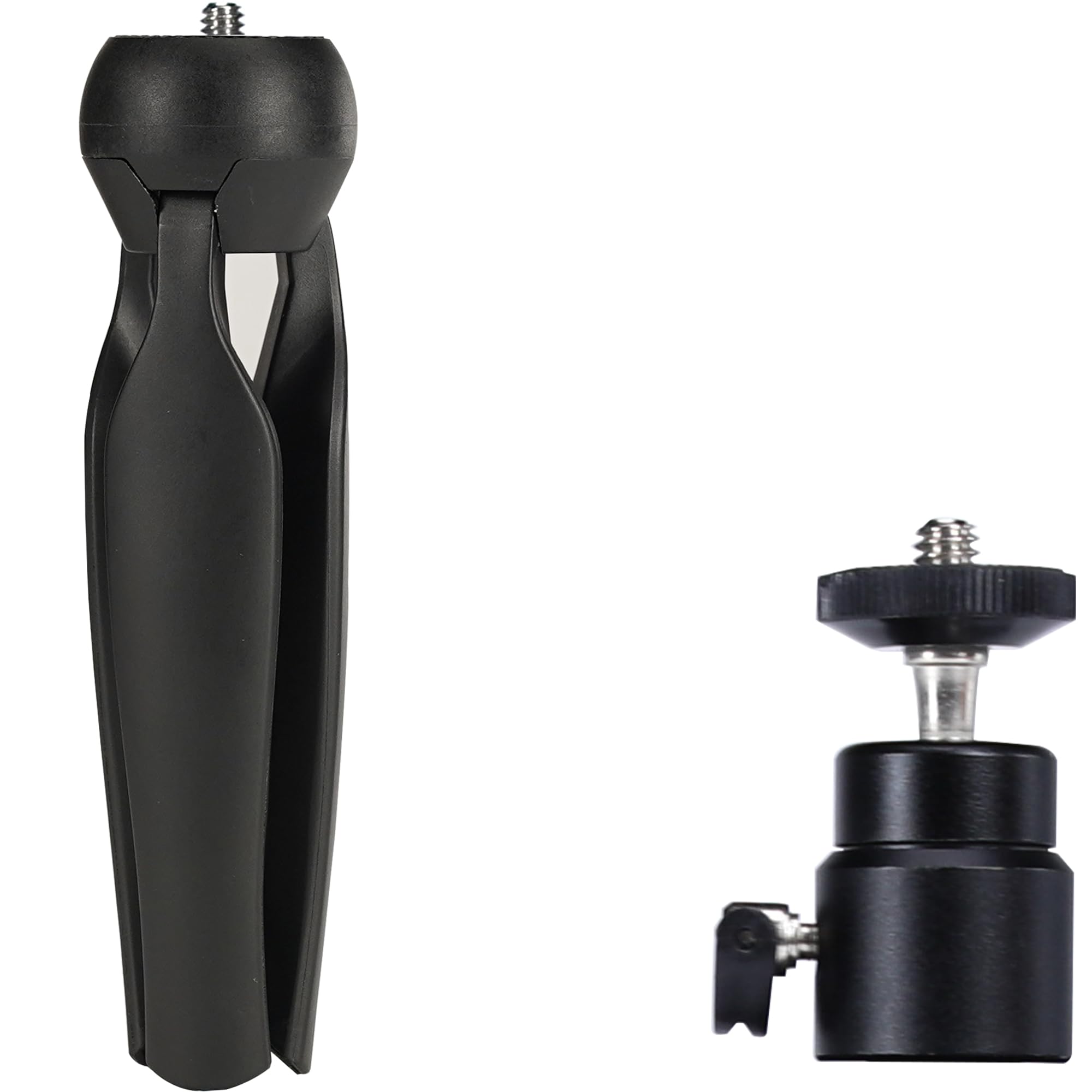 Pixel Camera Mini Desktop Tripod Stand With Universal 1/4 Screw Ball Head For Dji Osmo Pocket 3 Mirrorless Cameras, Webcams, Action Video Cameras,Mini Ring Selfie Light，Smartphones, And Selfie Sticks