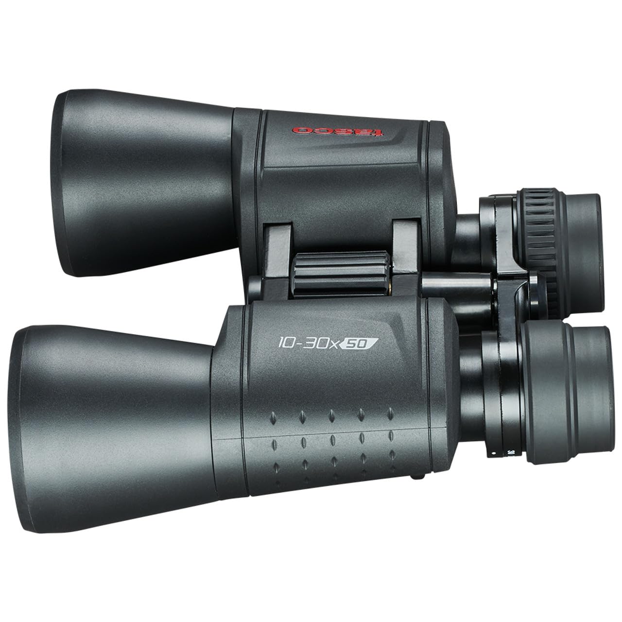 Tasco Es10305Z Essentials Binoculars, 10-30X50Mm, Porro Prism, Black, Boxed