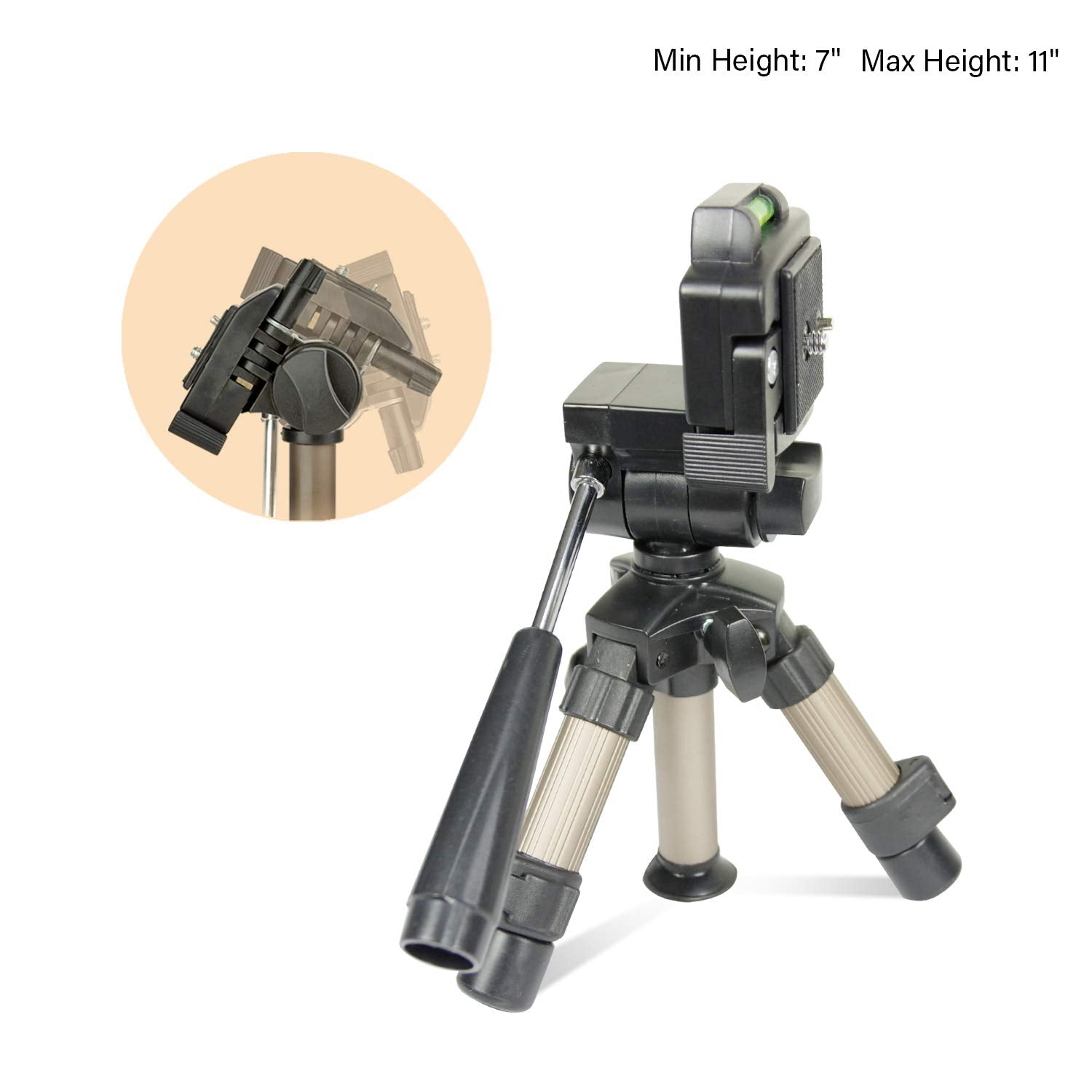 Ls Photography Phone Tripod Portable And Adjustable Camera Stand Holder With Universal Phone Clip, Compatible With Cellphones, Digital Camera, Lgg872