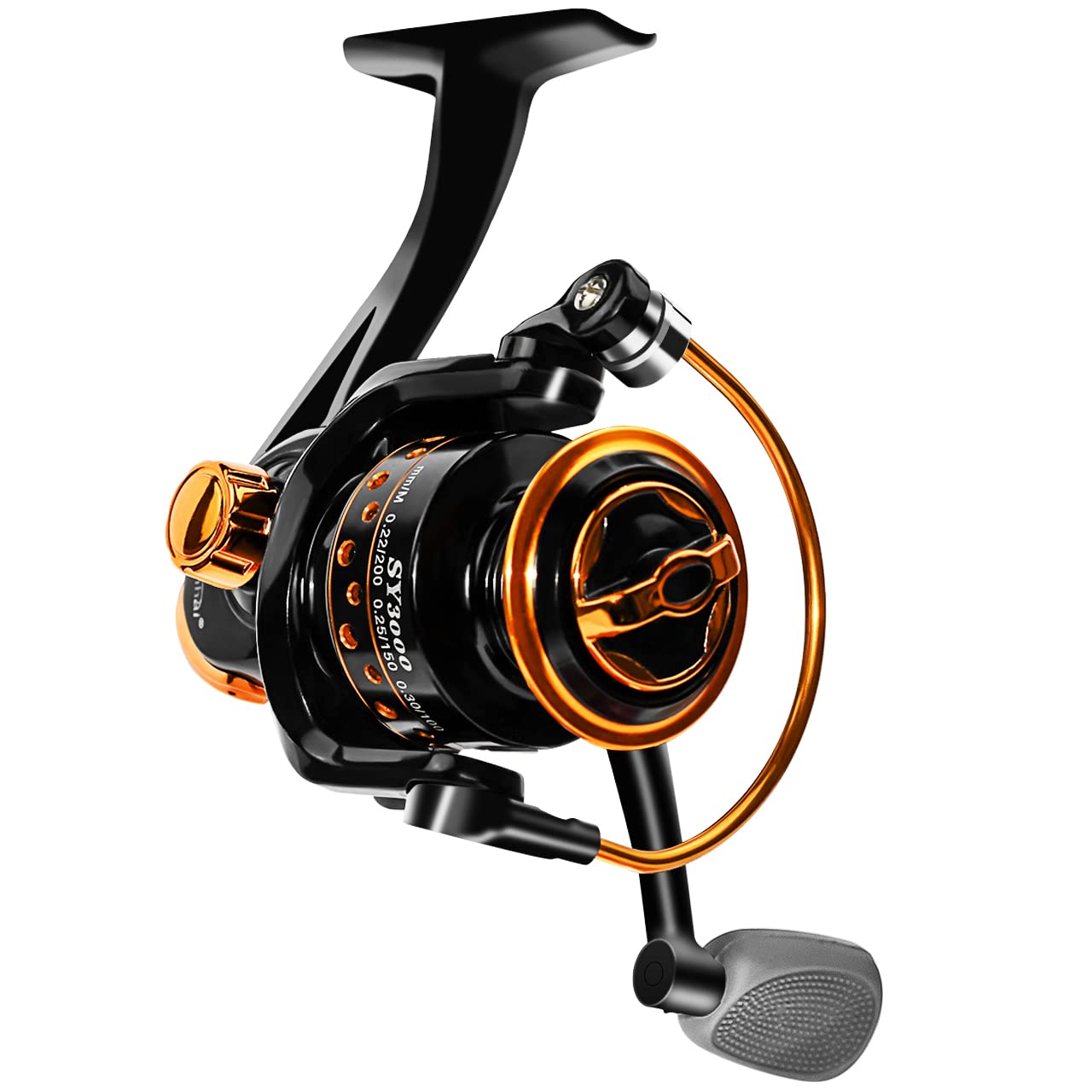 Qingler Summer and Centron Spinning Reels, 12 +1 BB Light Weight & Ultra Smooth Reel for Ice/Summer 3000/1000 Fishing Reel