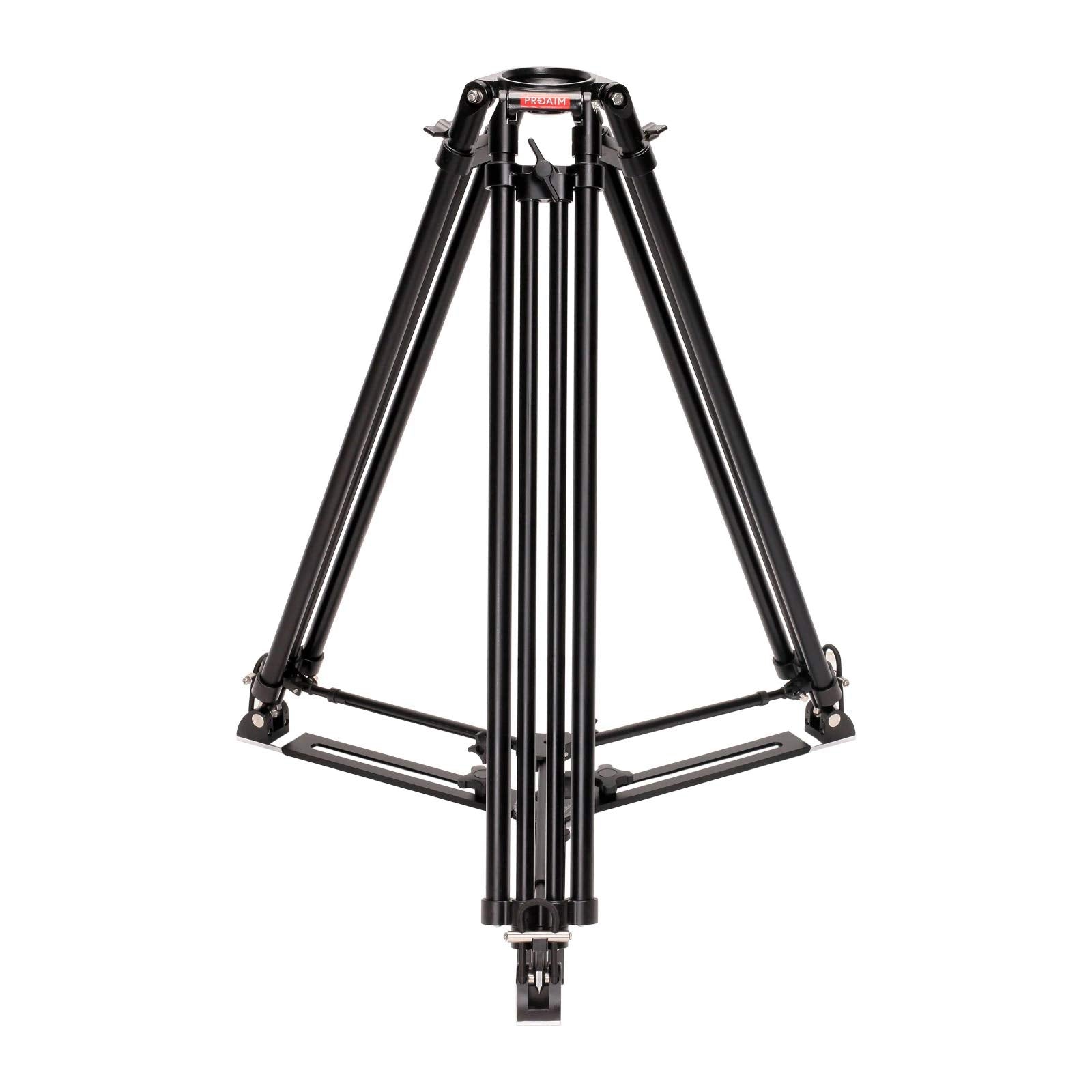 Proaim 100Mm Camera Tripod Stand With Aluminum Spreader. Payload Of Up To 80Kg / 176Lb. (Cst-100-01)