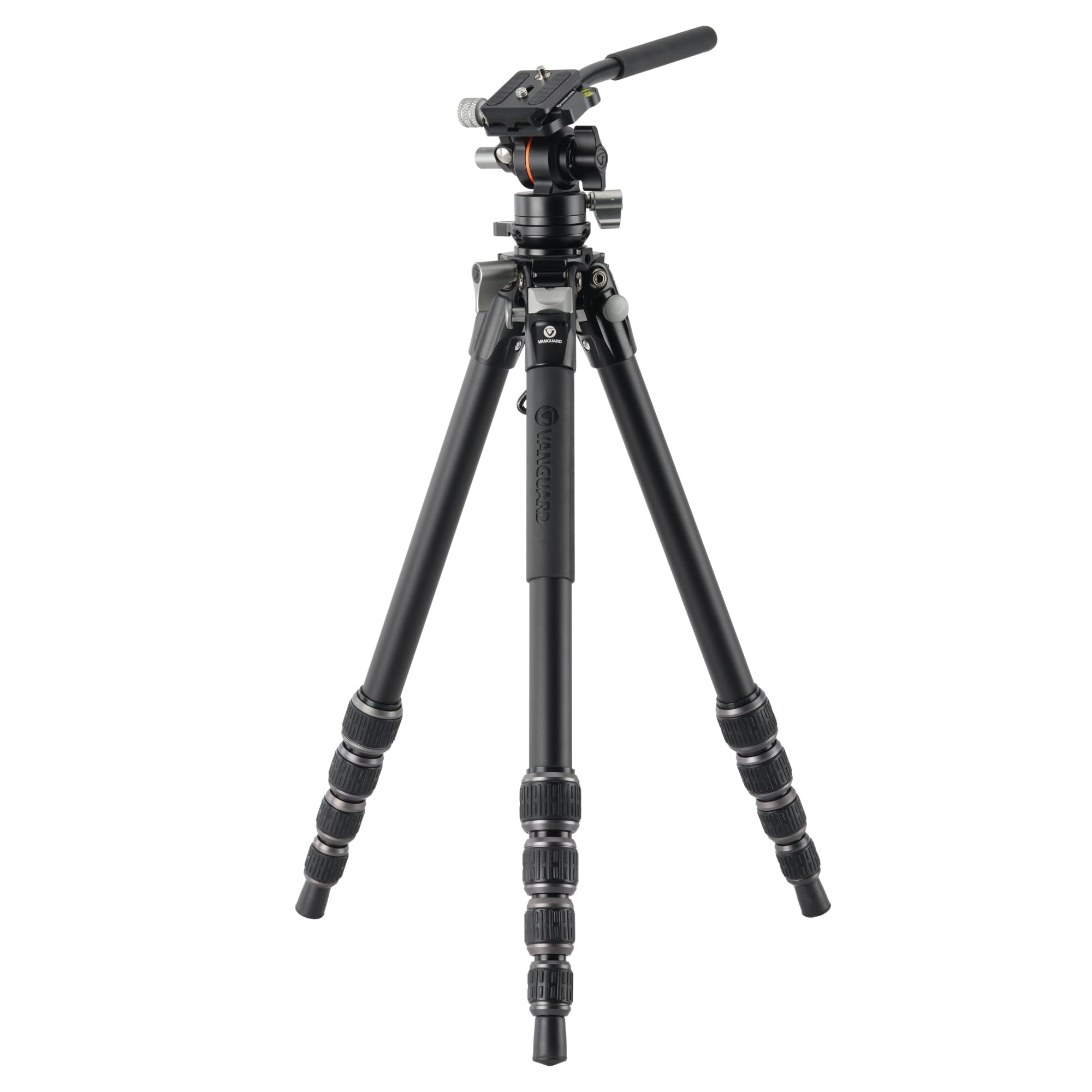 Vanguard Alta Pro 3Vlt 235Av12 Aluminum Travel Tripod With Leveling Base And Veo Pv-12 Compact Video Head