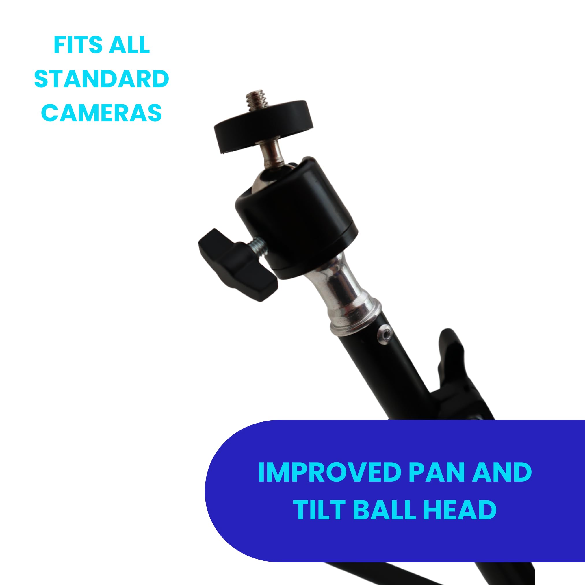 Da Vinci Eye Phone/Camera/Webcam Stand For Overhead Recording Of Drawing, Cooking, Crafts, Ar Art Projector ( Model) (Dve-Classic-V2)