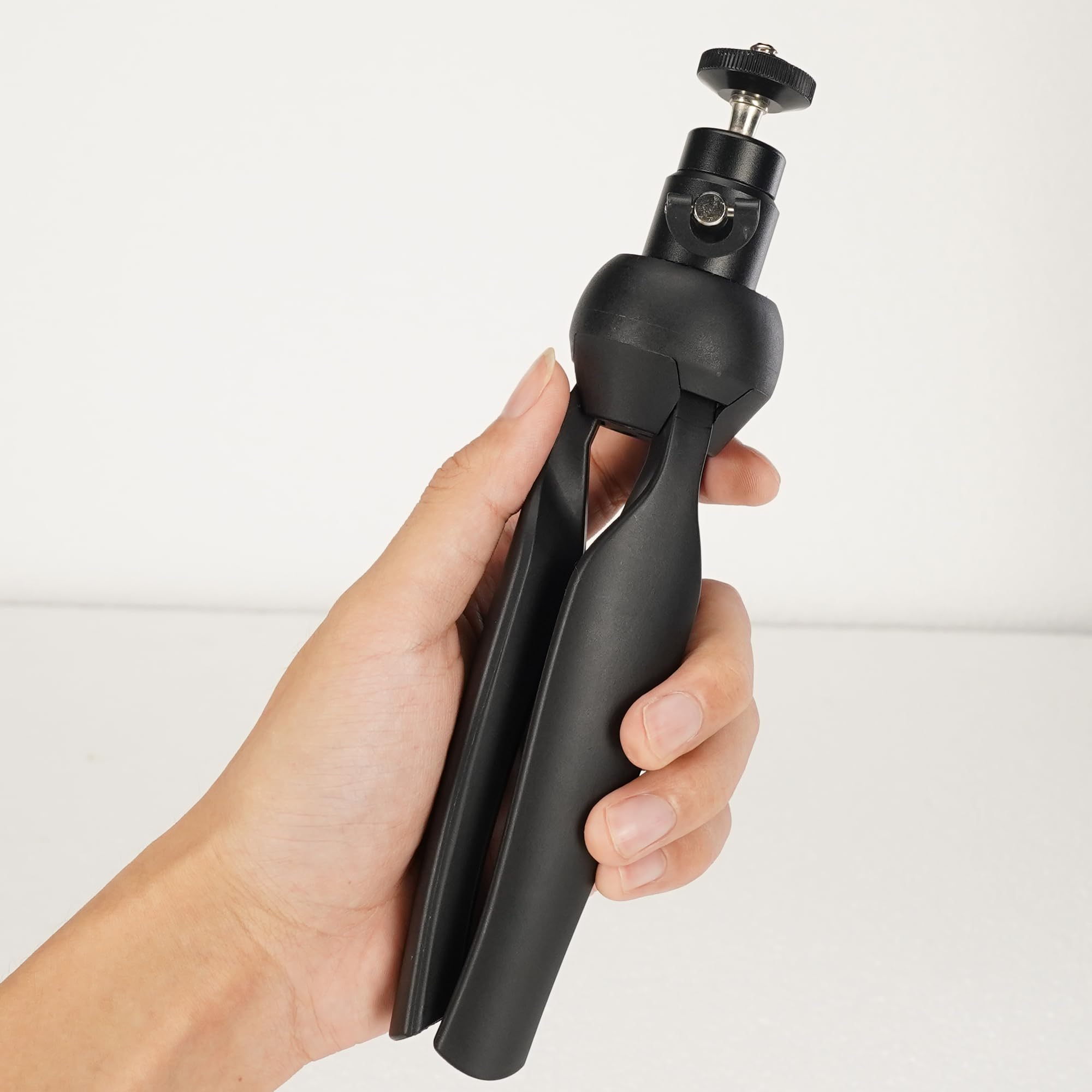 Pixel Camera Mini Desktop Tripod Stand With Universal 1/4 Screw Ball Head For Dji Osmo Pocket 3 Mirrorless Cameras, Webcams, Action Video Cameras,Mini Ring Selfie Light，Smartphones, And Selfie Sticks
