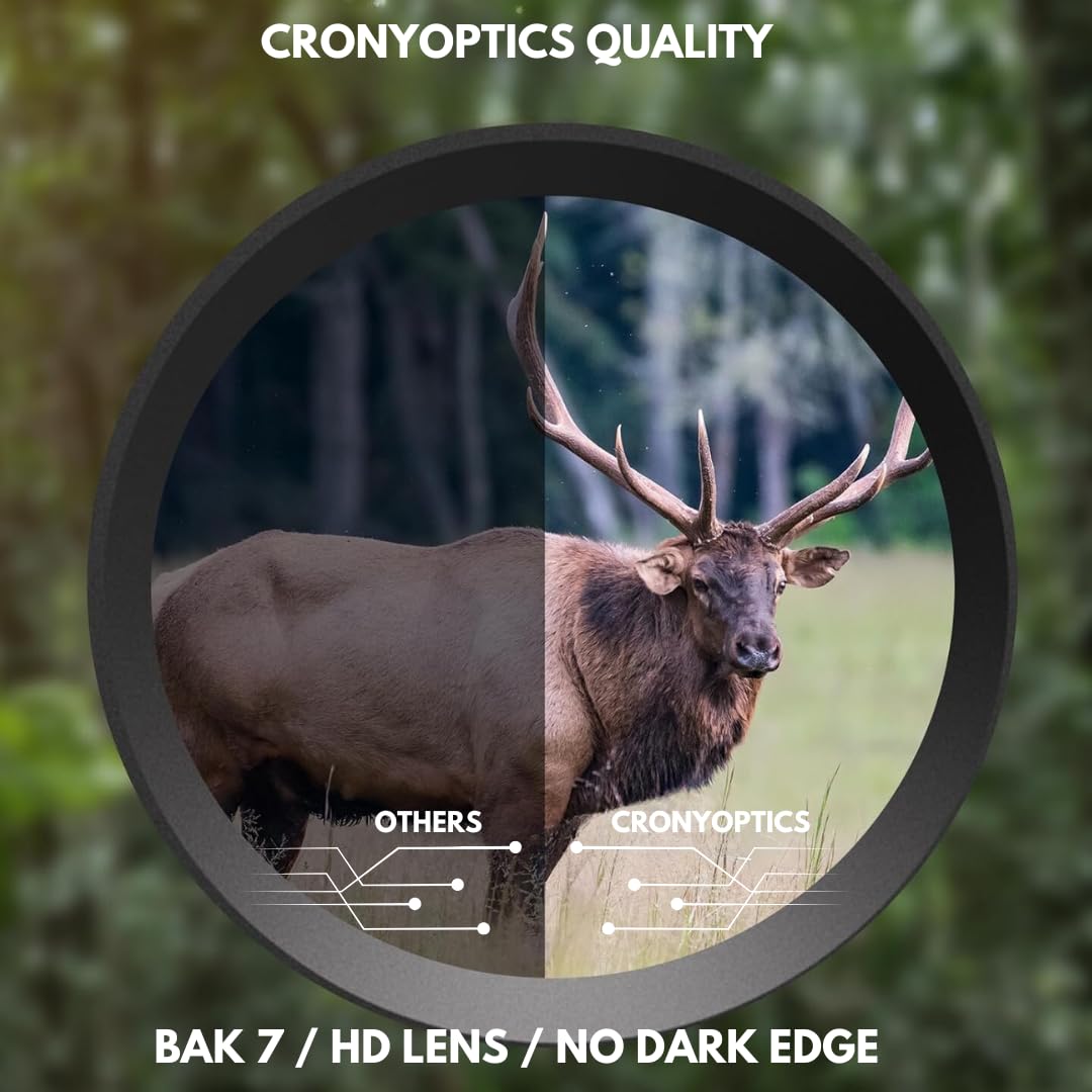 Cronyoptics Binoculars For Bird Watching - High Powered Binocular For Adults 10X42 Birding Binoculars- For Hunting