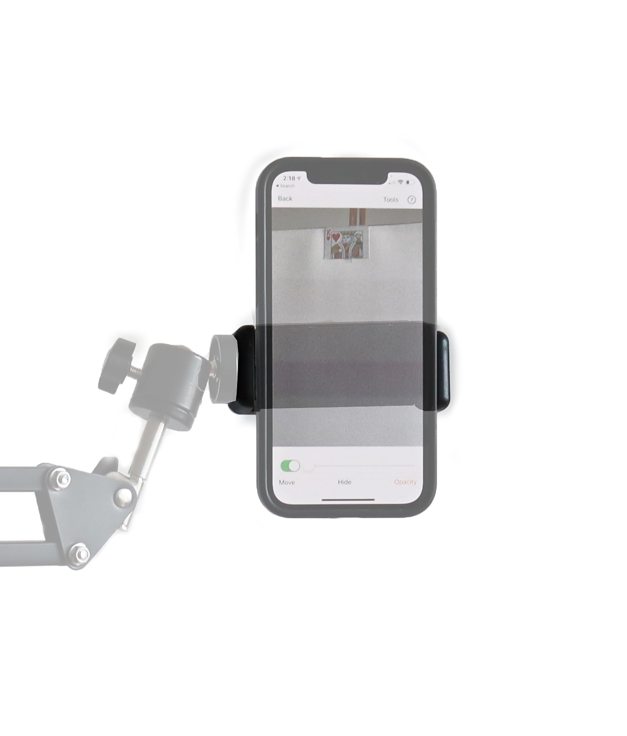Da Vinci Eye Expandable Phone Clip 2 Pack, Tripod Attachment, Universal Adapter, Phone Holder Clip Mount For Phone Stands, Selfie Sticks, Travel And More