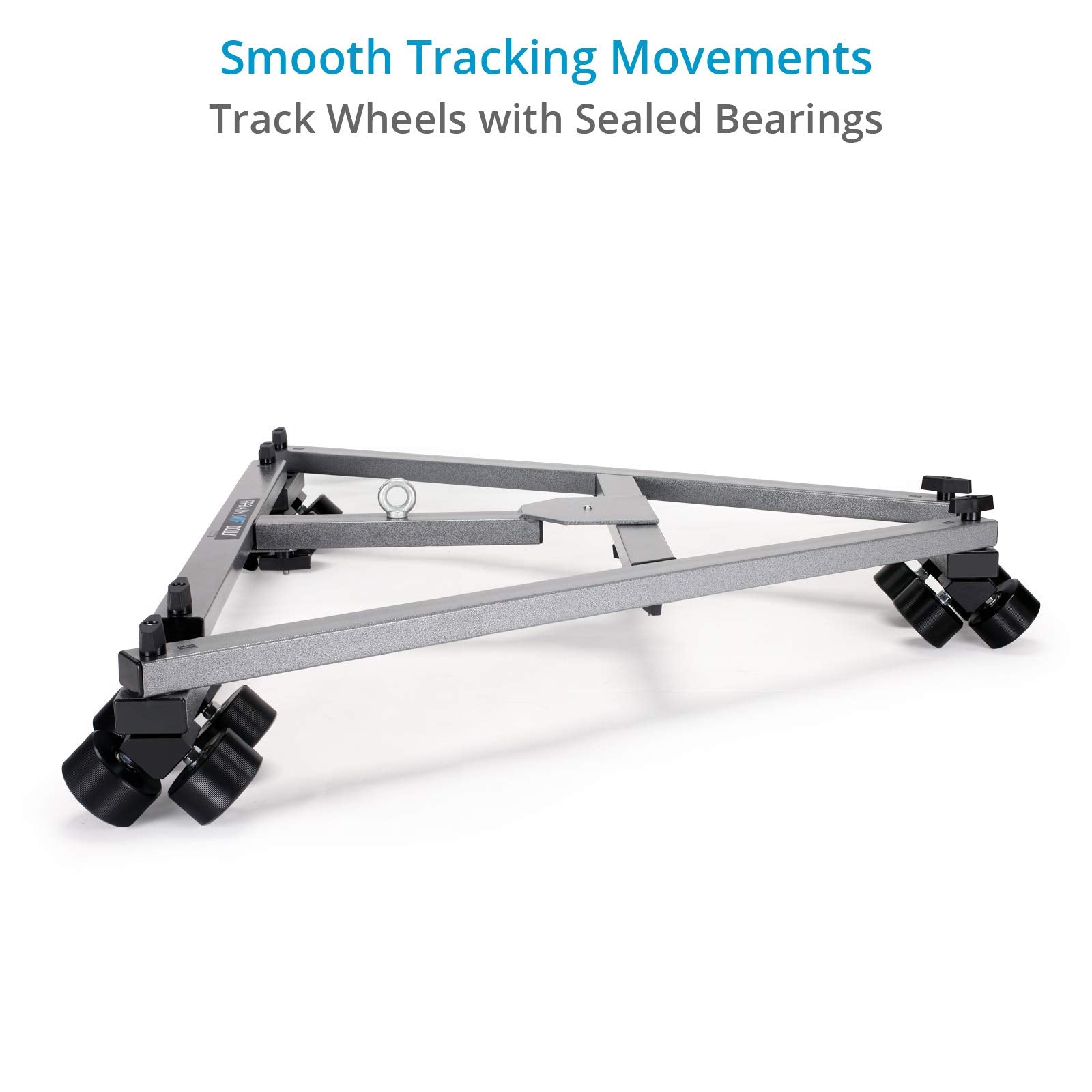 Proaim Swift Video Camera Track Dolly System For Filmmakers. 28'' Central Distance. Payload Up To 159Kg / 350Lb (Swft-Dl)
