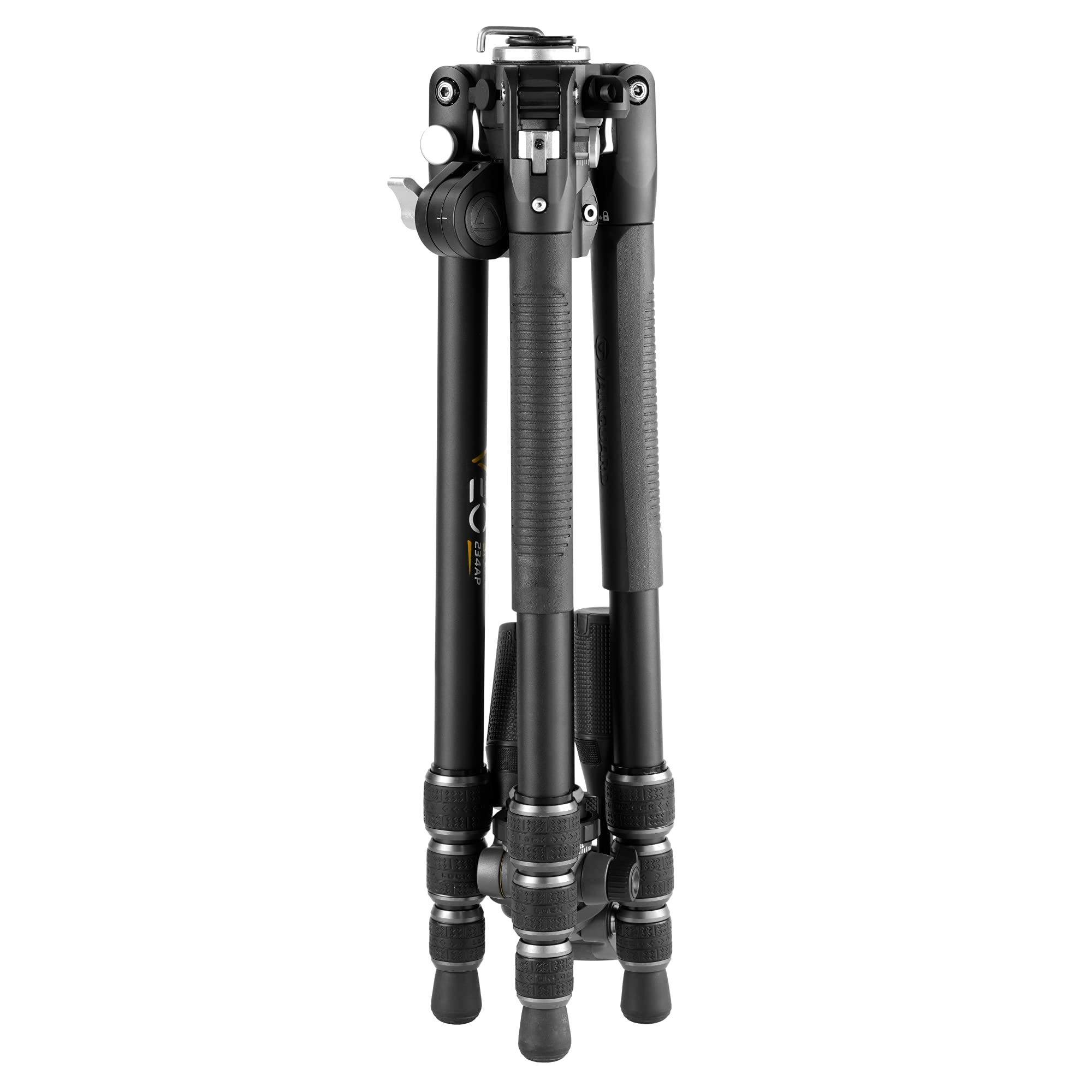 Vanguard Veo3T+234Ap Aluminum Travel Tripod With Pan Head And Multi-Angle Center Column For Overhead Shots