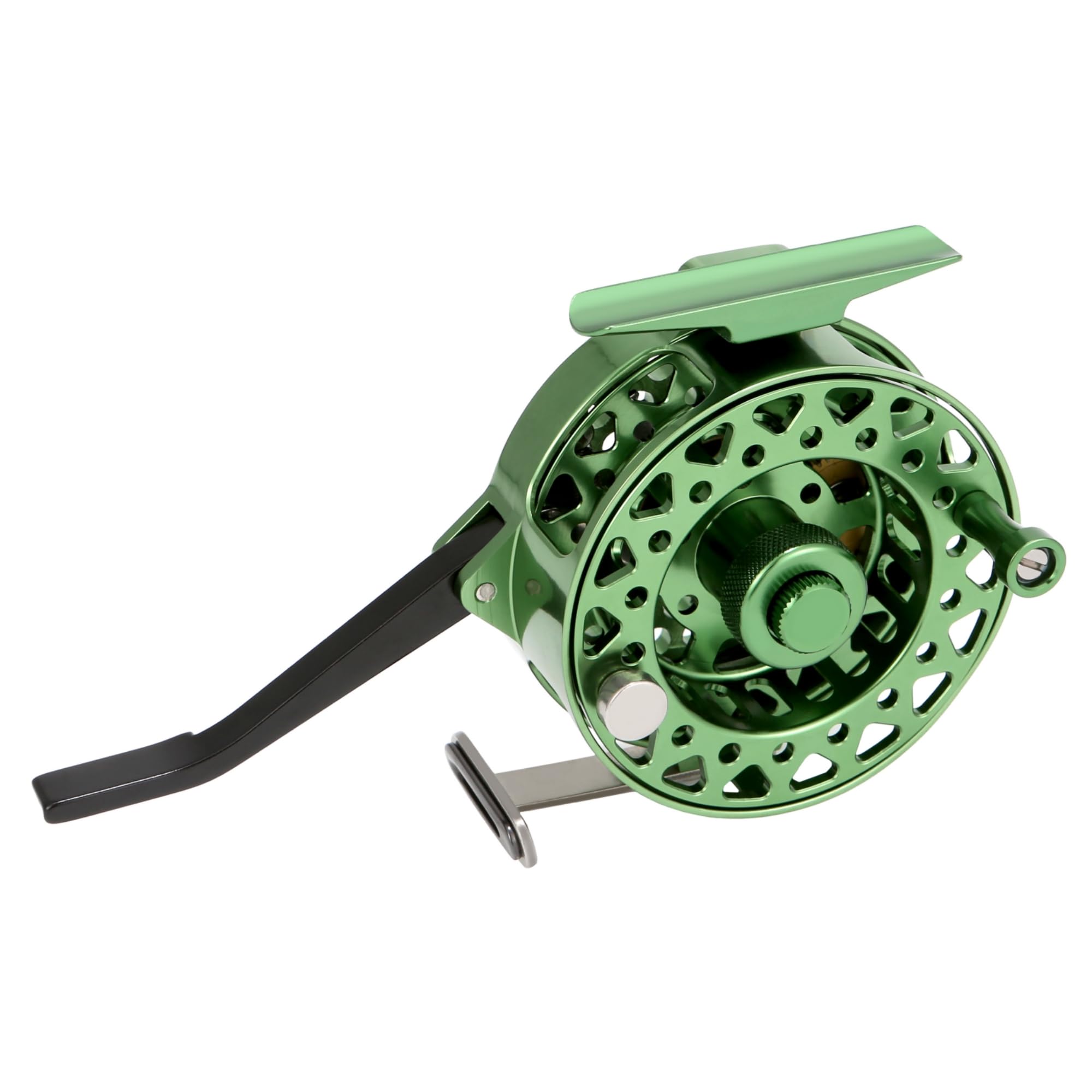 Bigchub Semi-Automatic Fly Fishing Reel, Cnc Machined Aluminum, Quick Line Retrieval, Adjustable Drag, Quick Spool Removal, Freshwater Lake Stream Pond Fishing